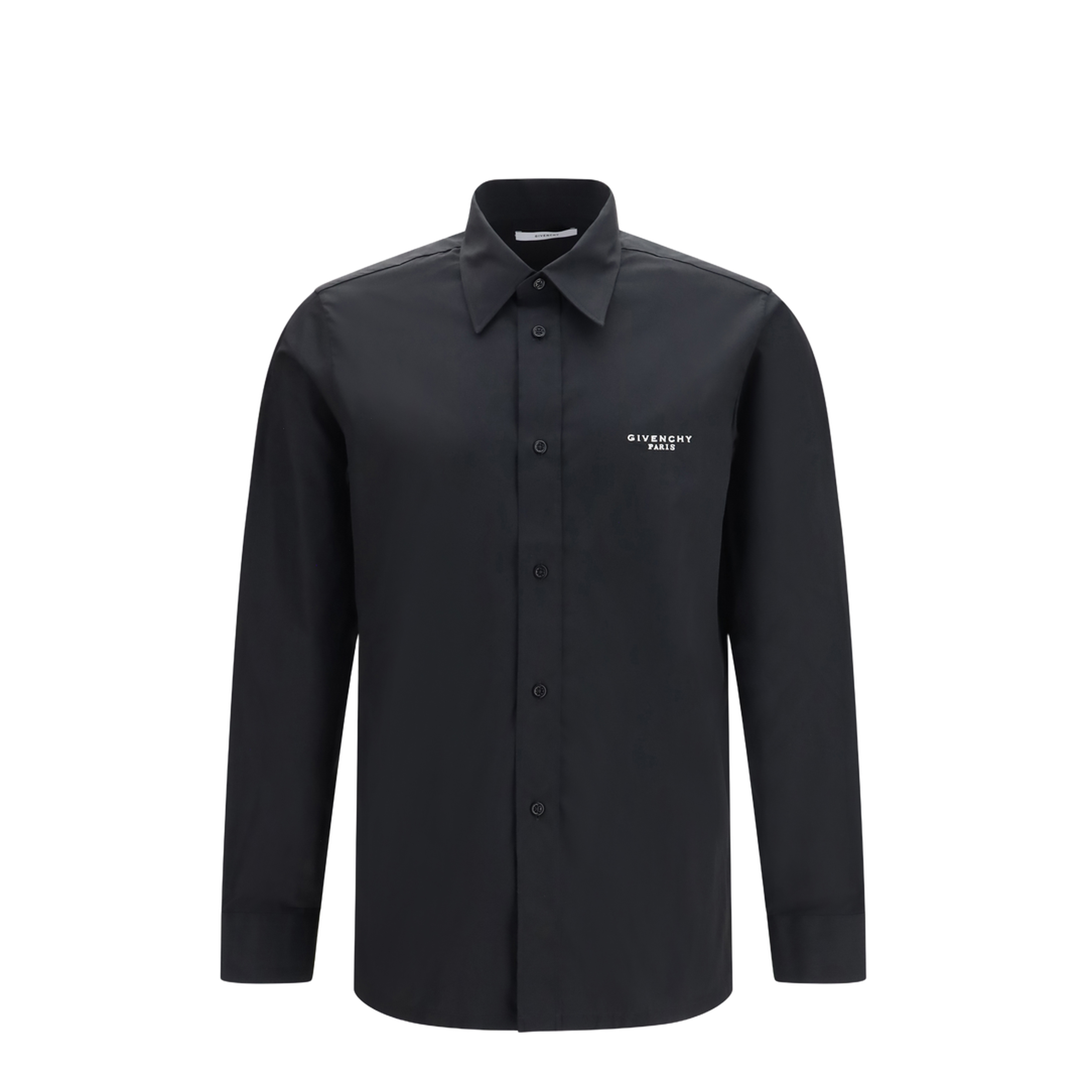 Embroidered Poplin Shirt - Image 1
