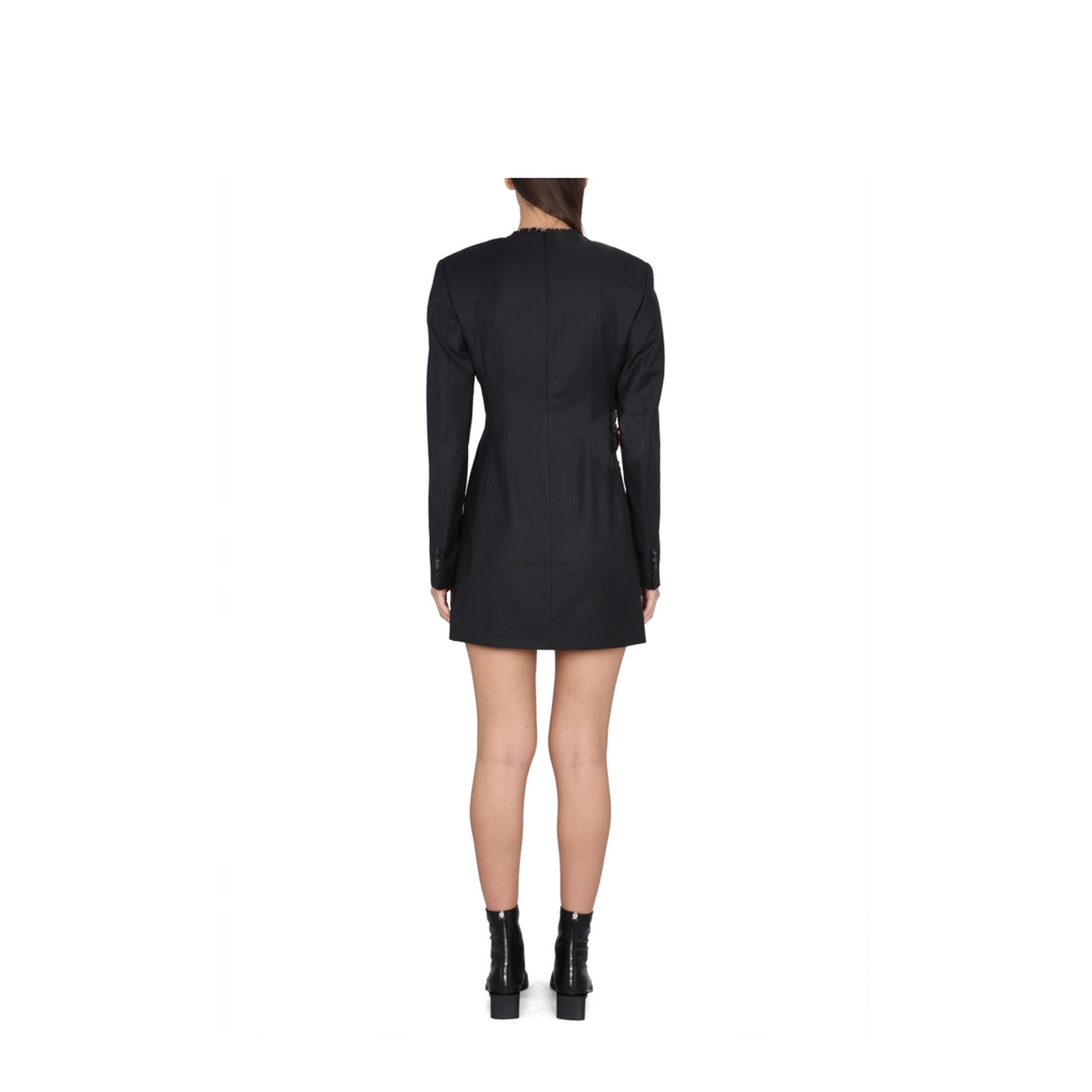 Wool Mini Dress - Image 3