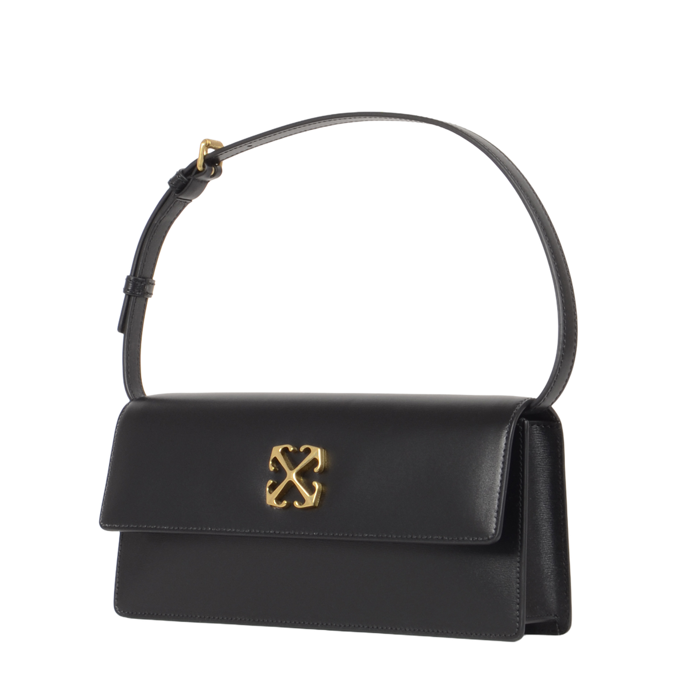 Jitney 1.0 Leather Shoulder Bag Black - Image 2