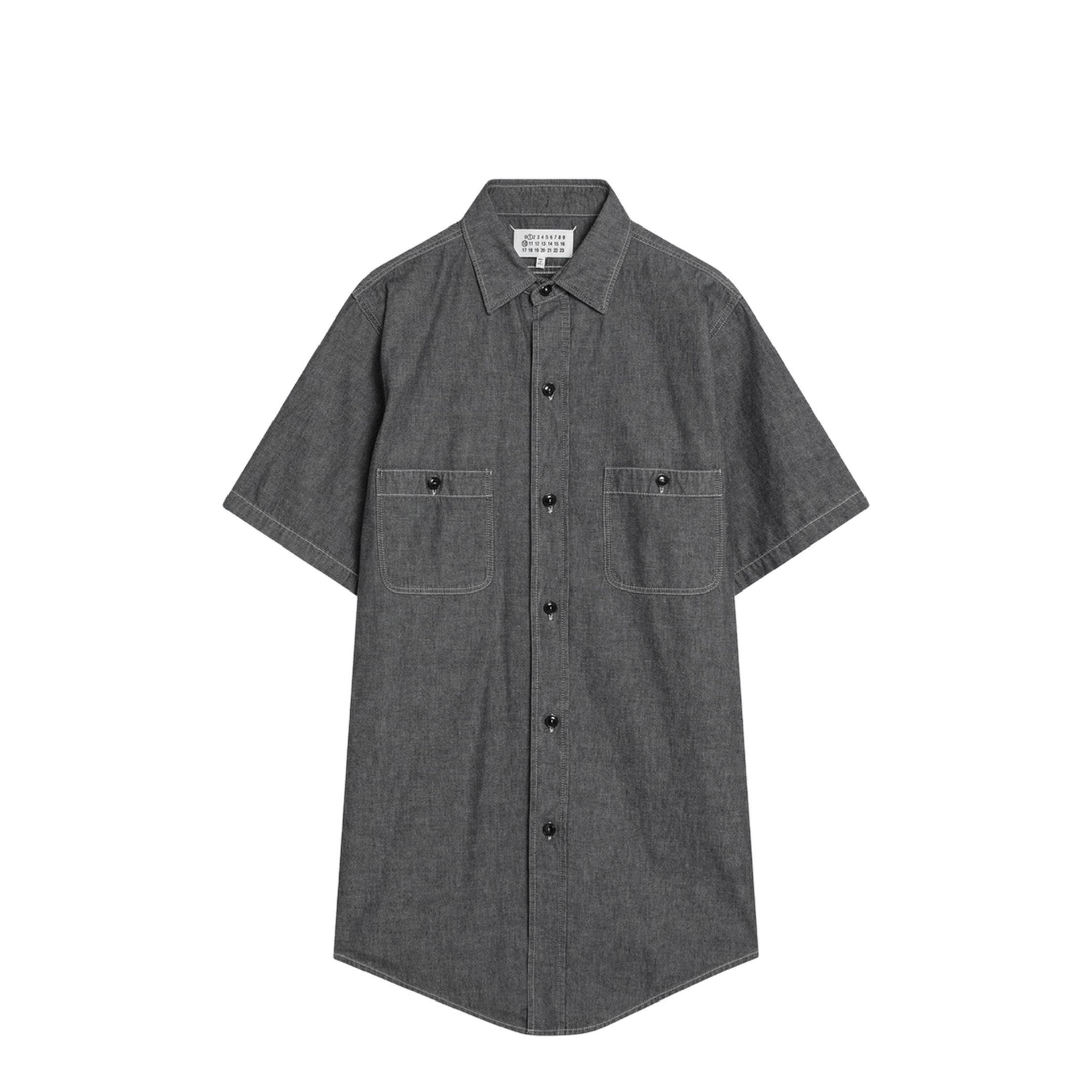 Denim Shirt - Grey - Image 1