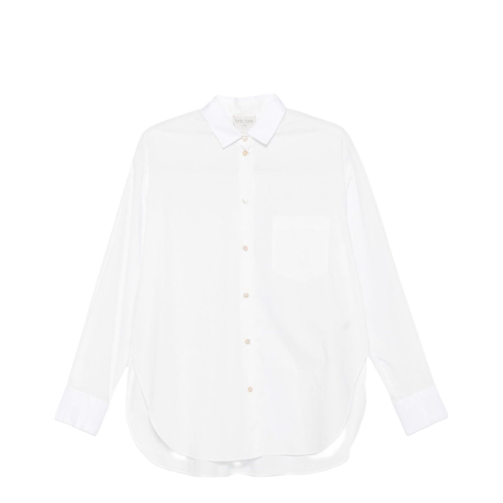 Oversized Shirt in Cotton Poplin - Image 1