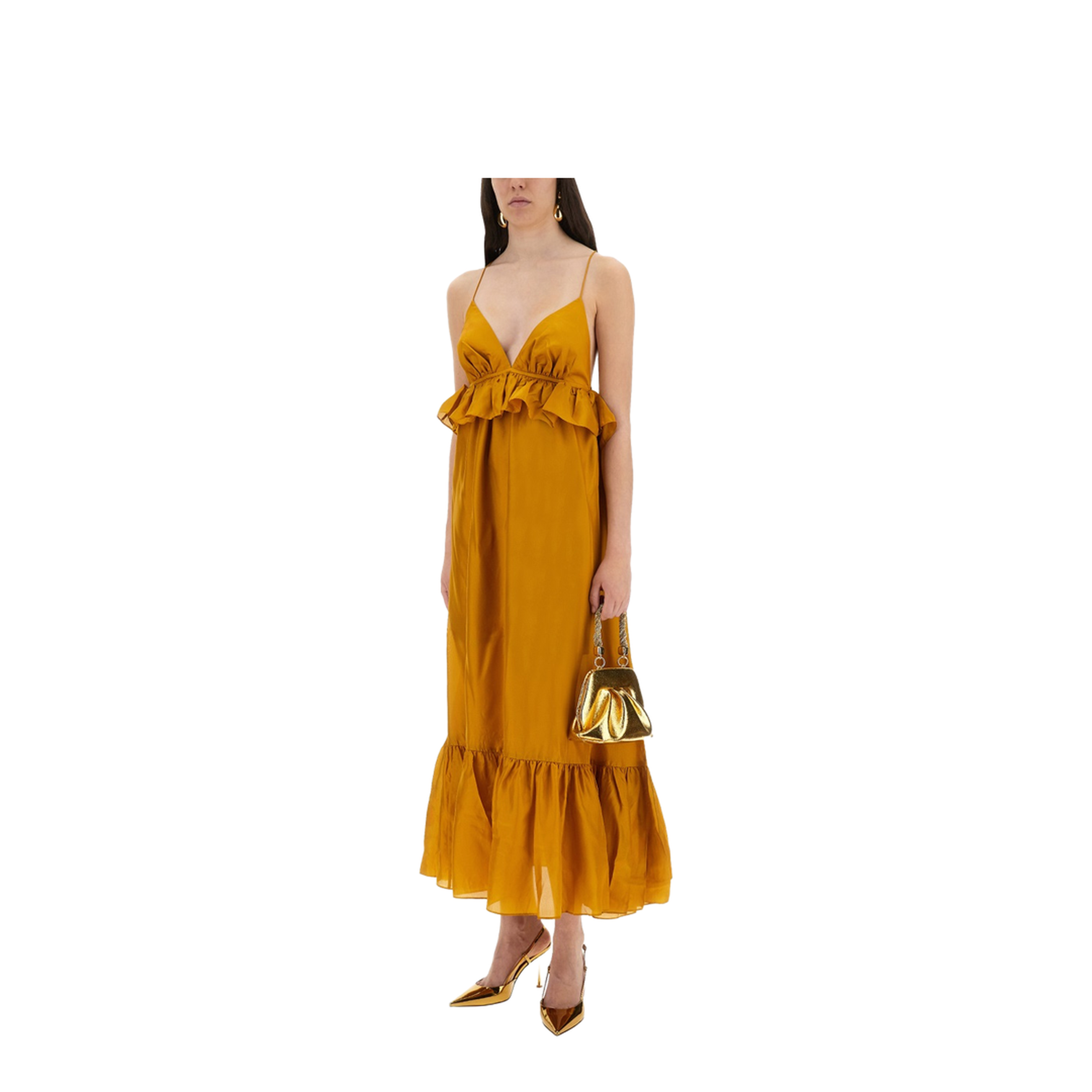 Silk Maxi Dress - Image 2