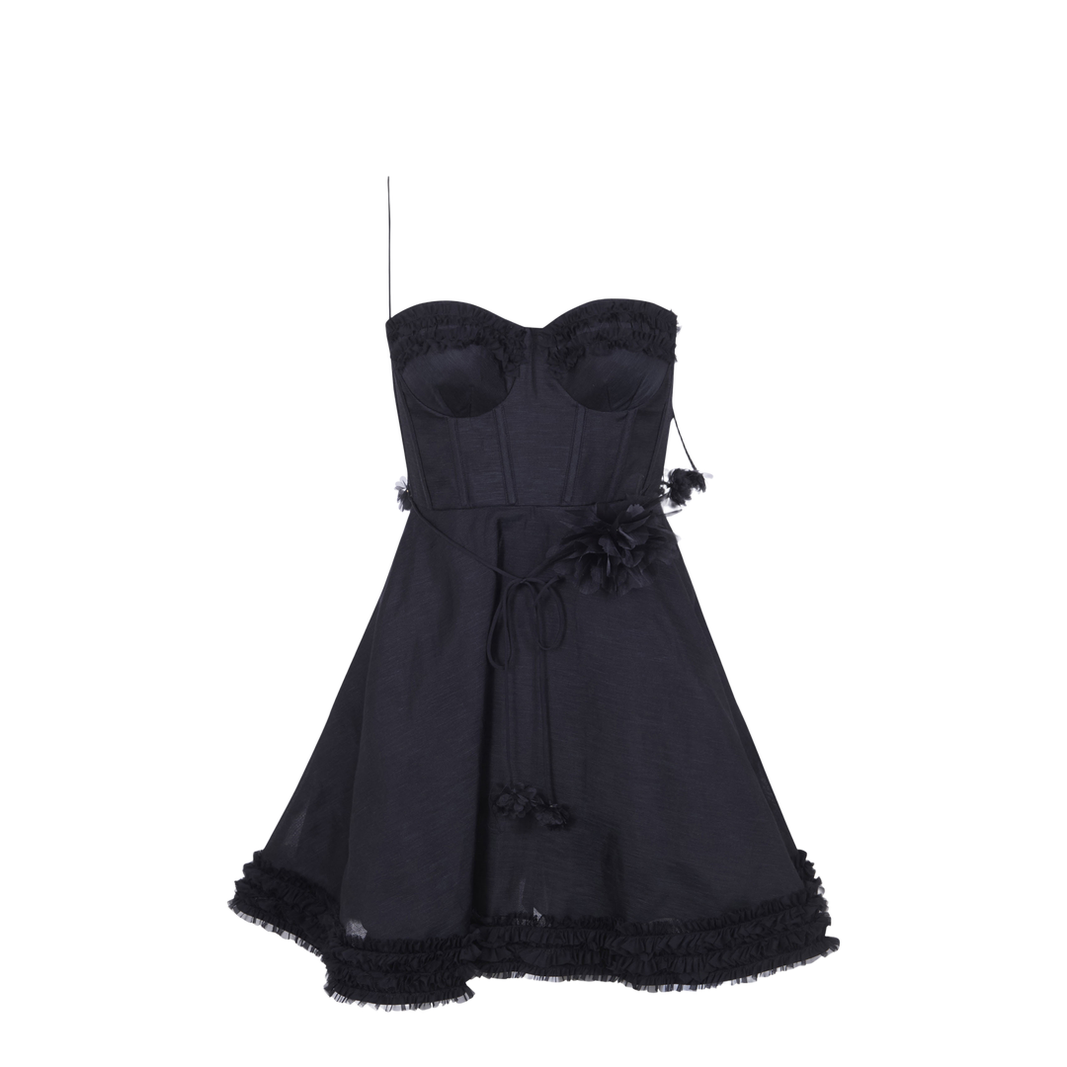 Luna Ruffle Mini Dress - Image 1