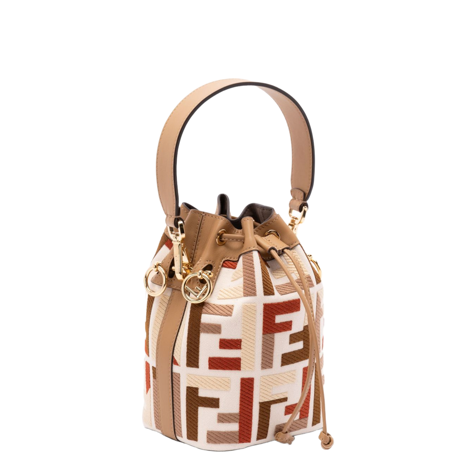 Mon Tresor Canvas Bucket Bags - Multicolour - Image 4