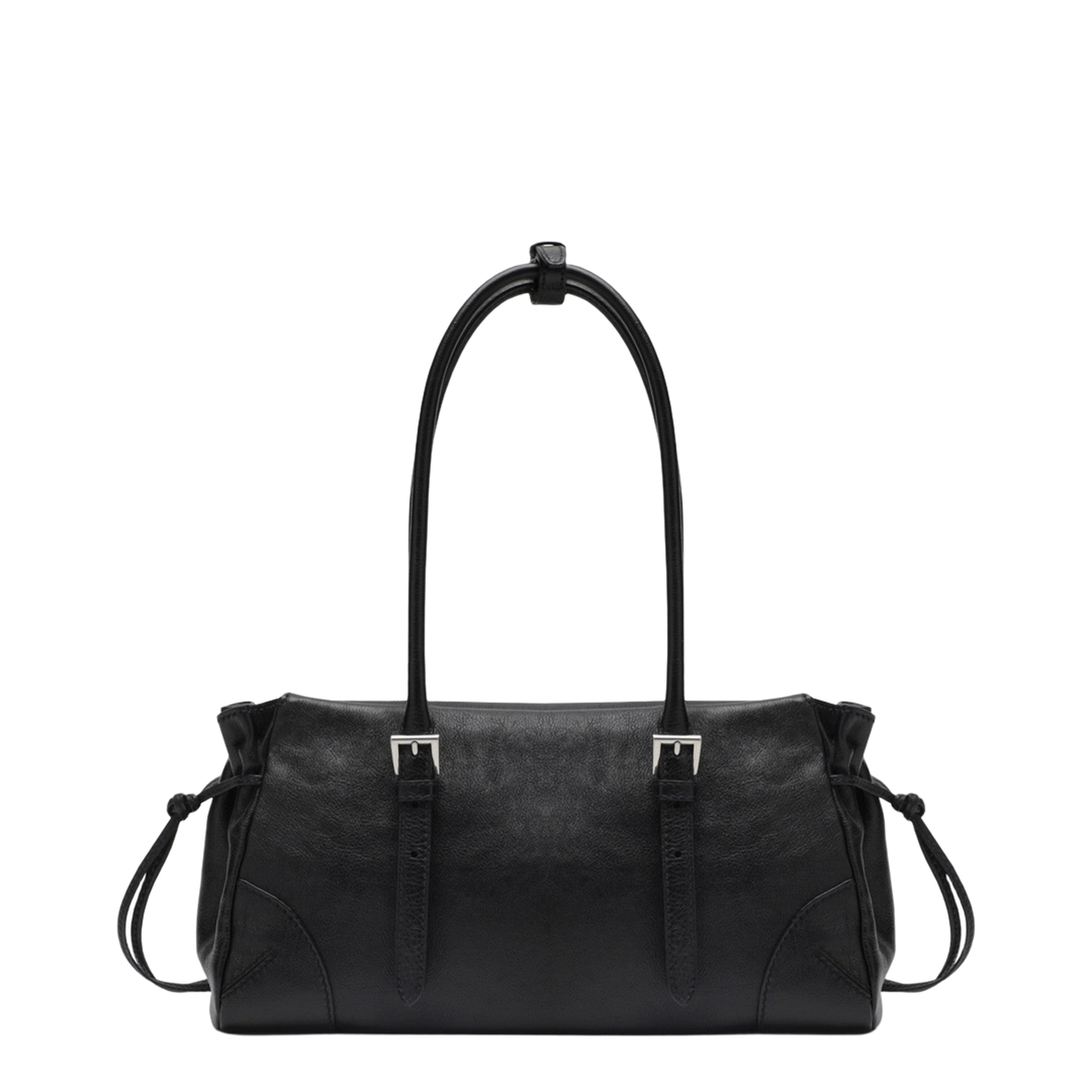 Bonnie Medium Calfskin Tote Bag - Black - Image 2