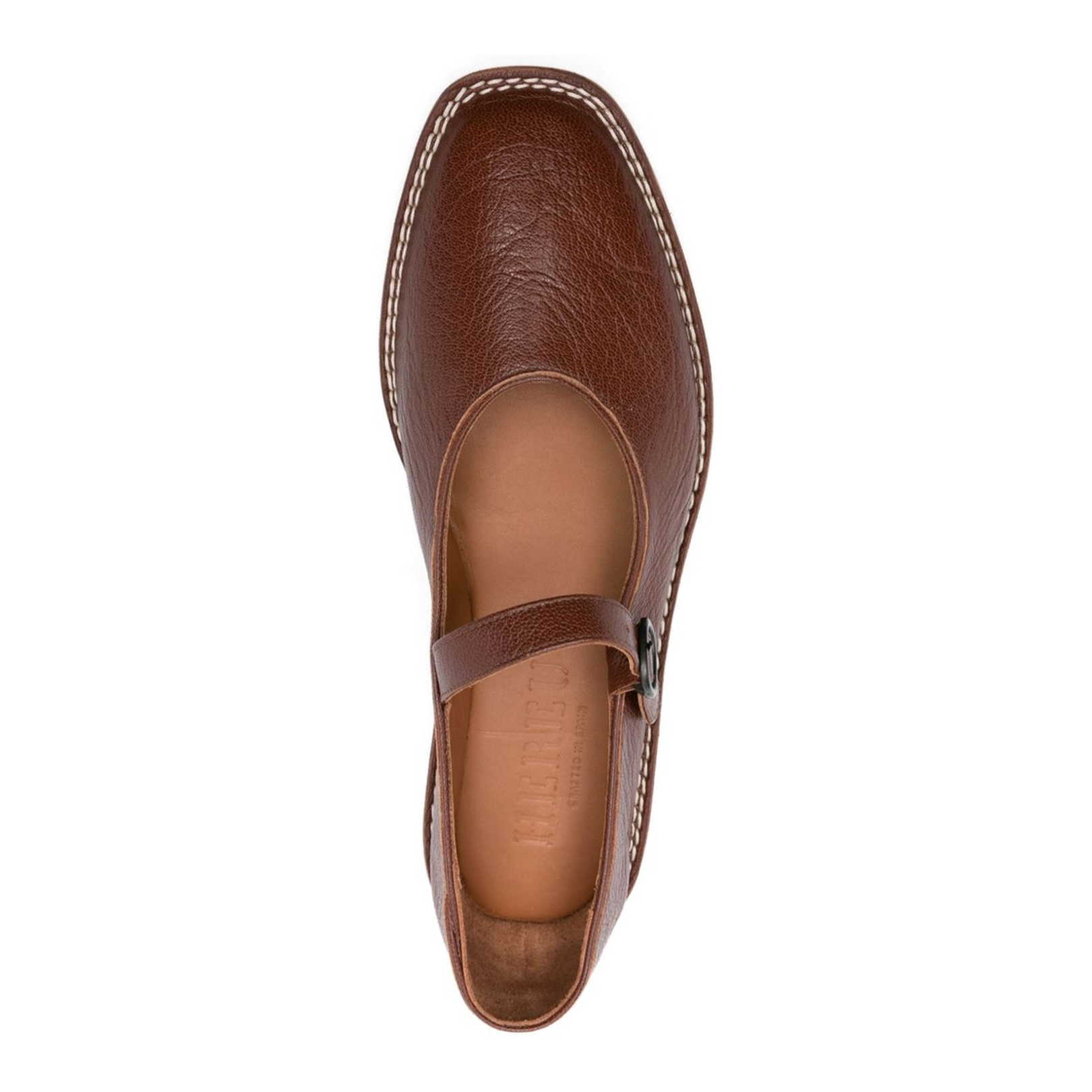 Flat Shoes Brown - Image 4