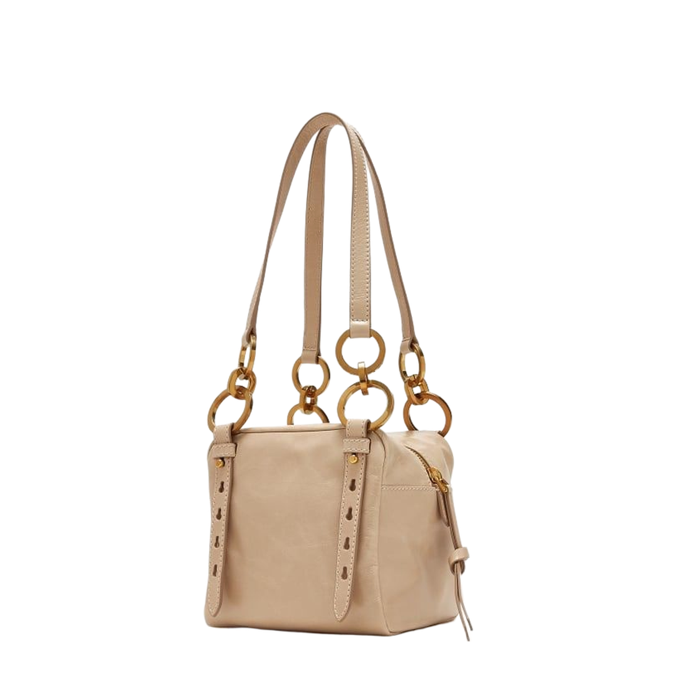 Mini Dangle Handbag Powder Pink - Image 3