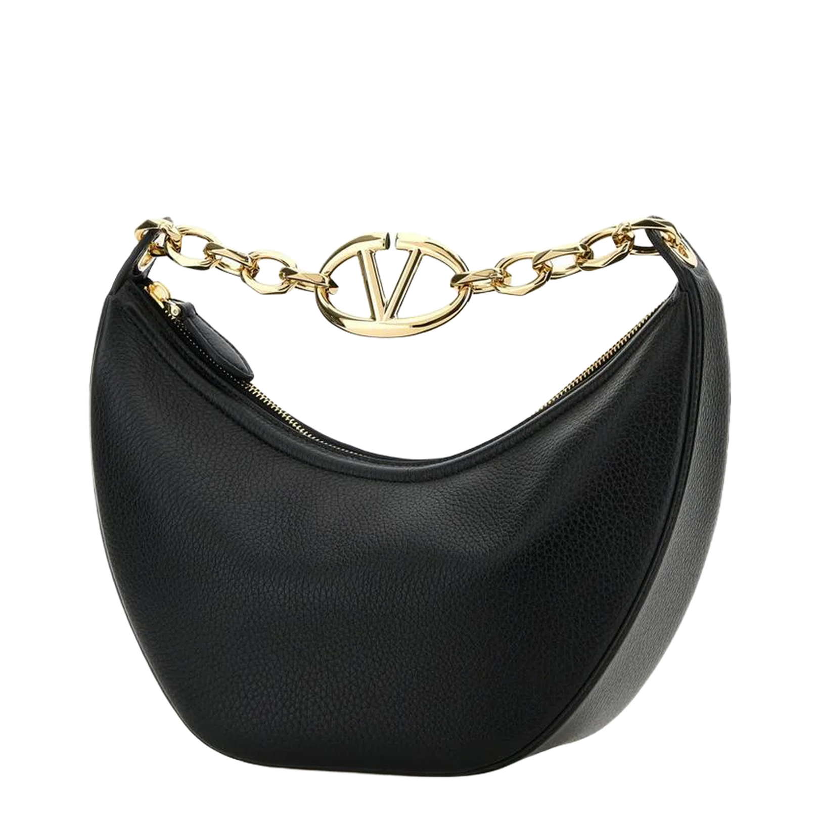 Small VLogo Moon Hobo Bag - Image 2