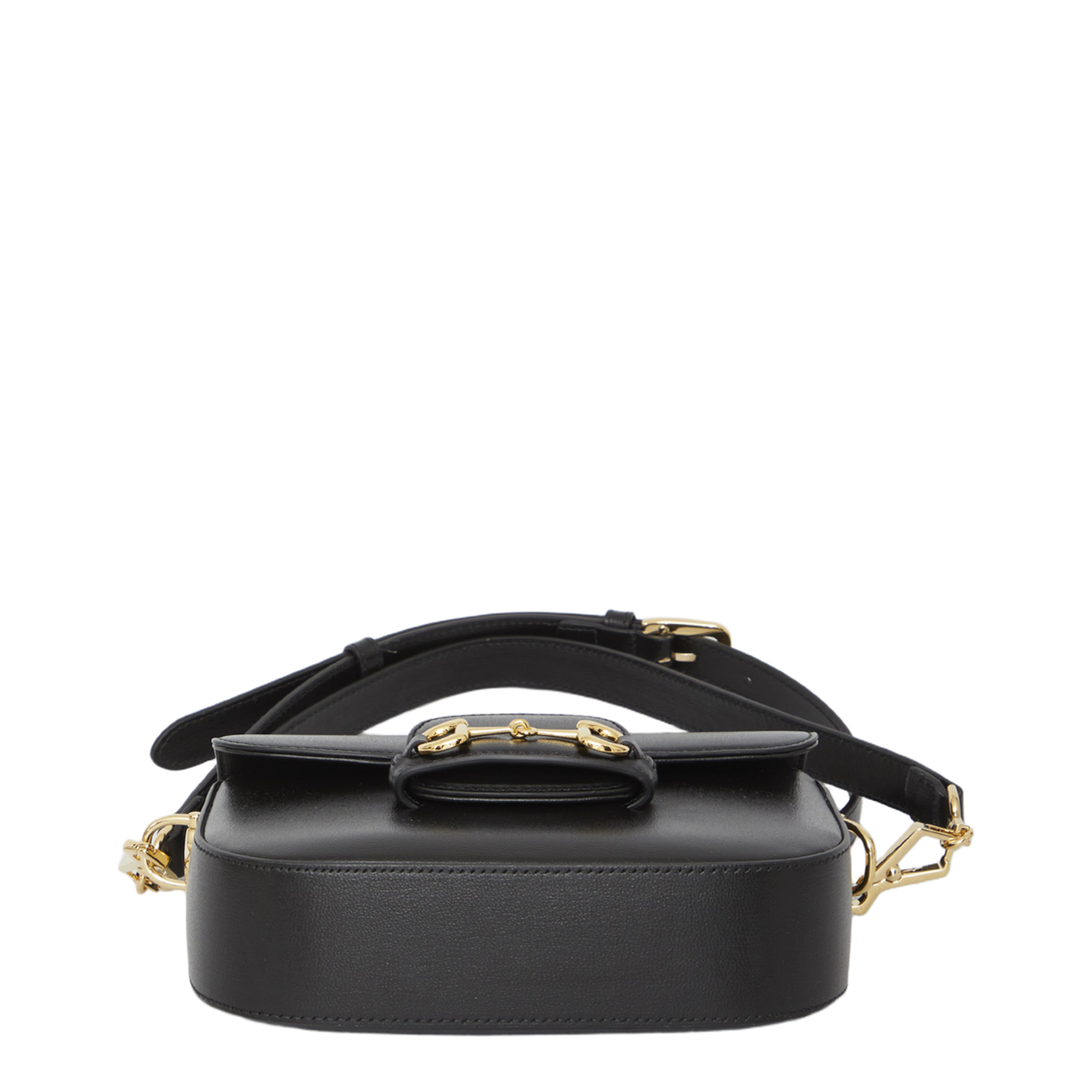 Horsebit 1955 Leather Shoulder Bag - Black - Image 5