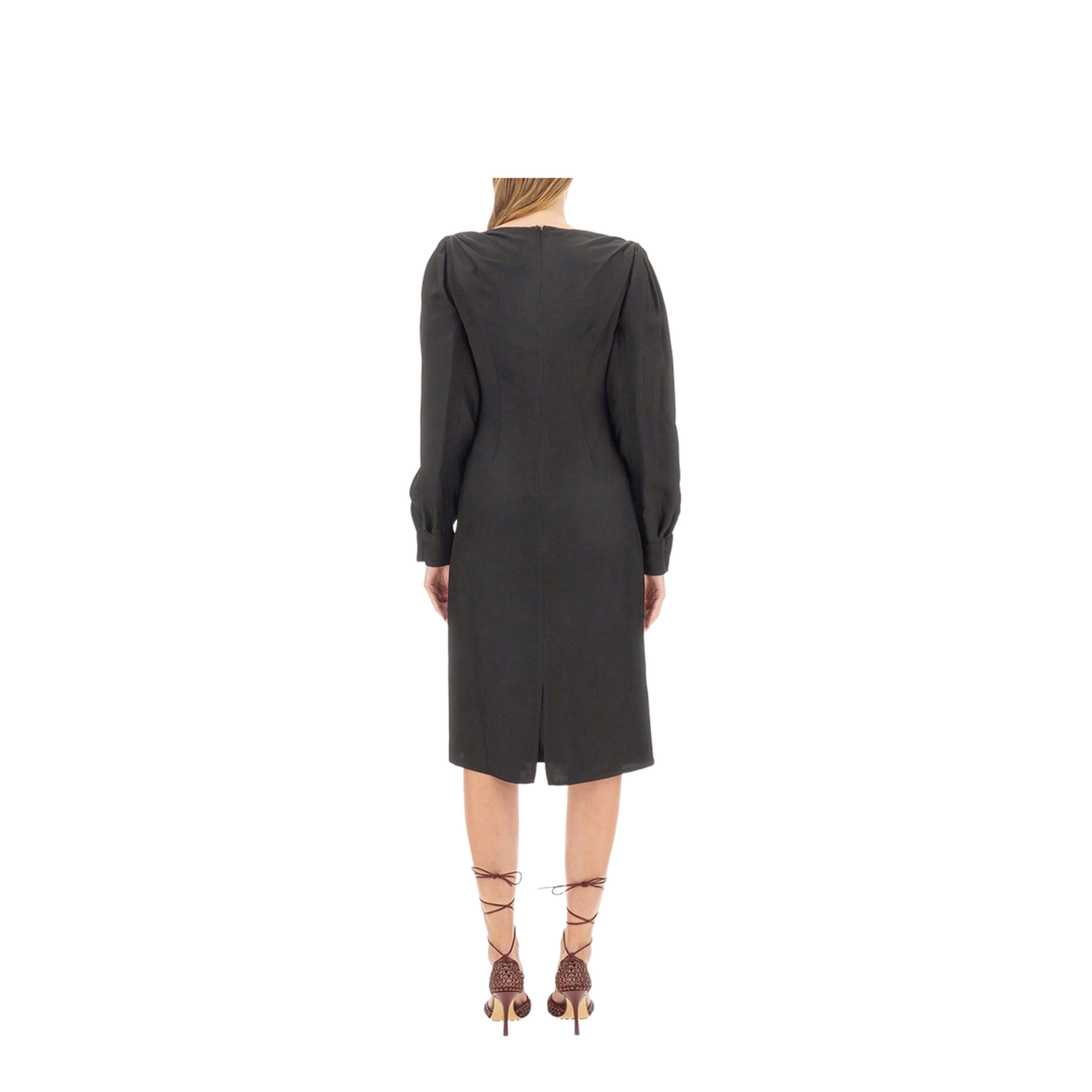 Viscose Midi Dress - Image 3