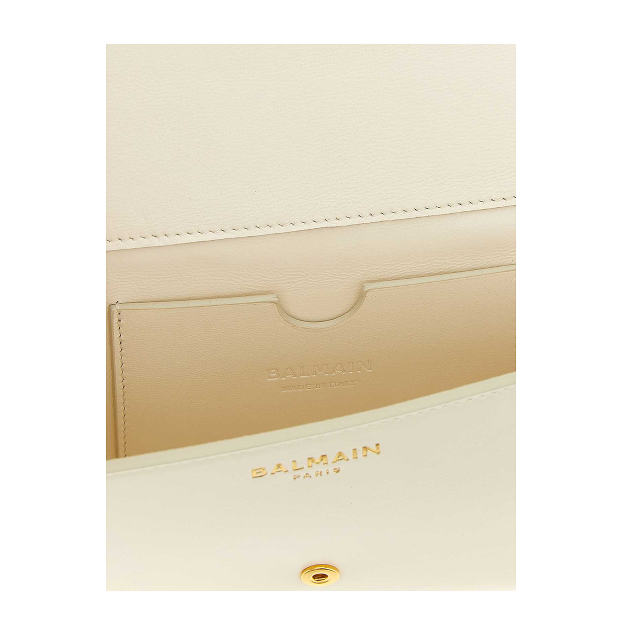 Crinkled Leather Wallet with Shuffle Chain - Image 4