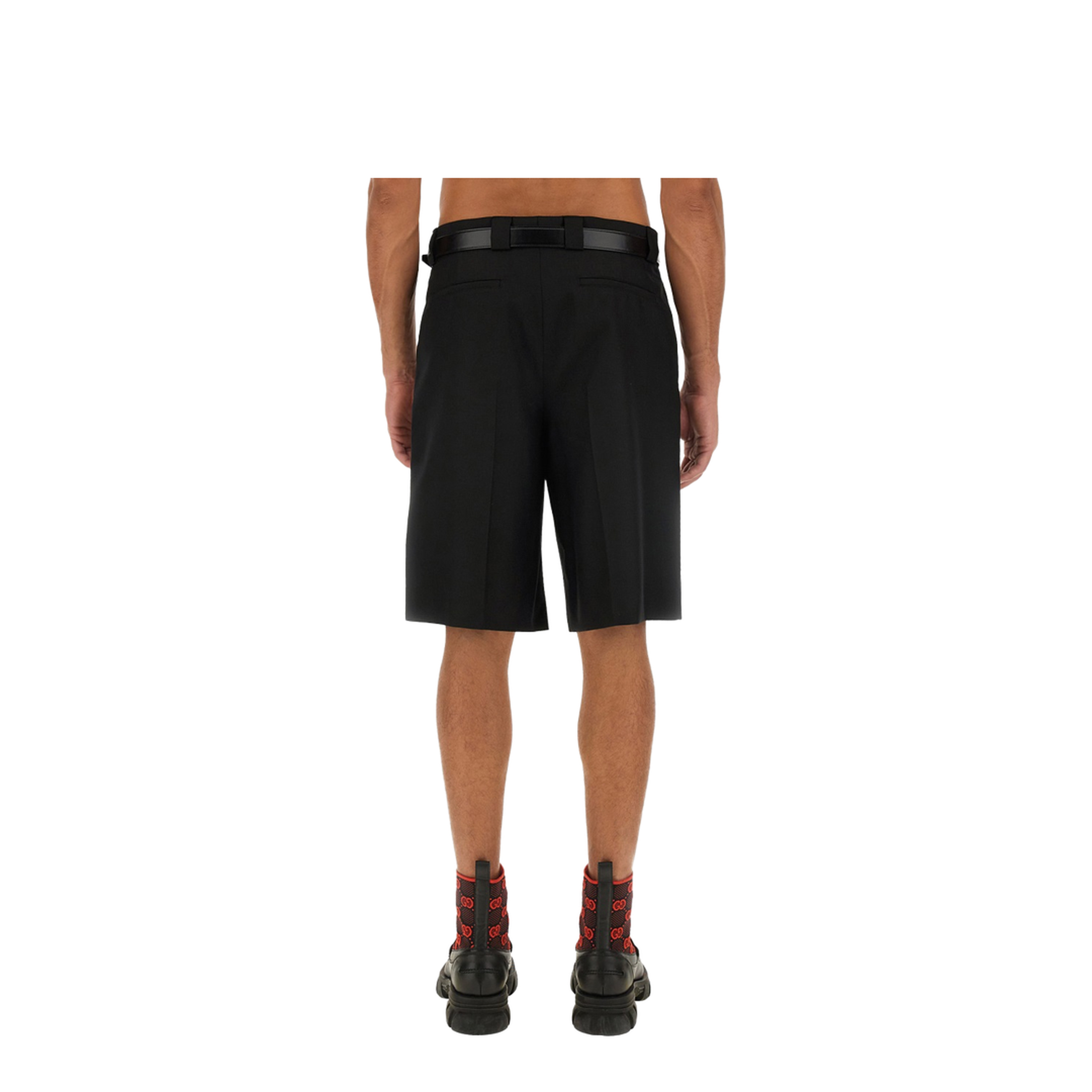 Shorts in wool blend - Image 3