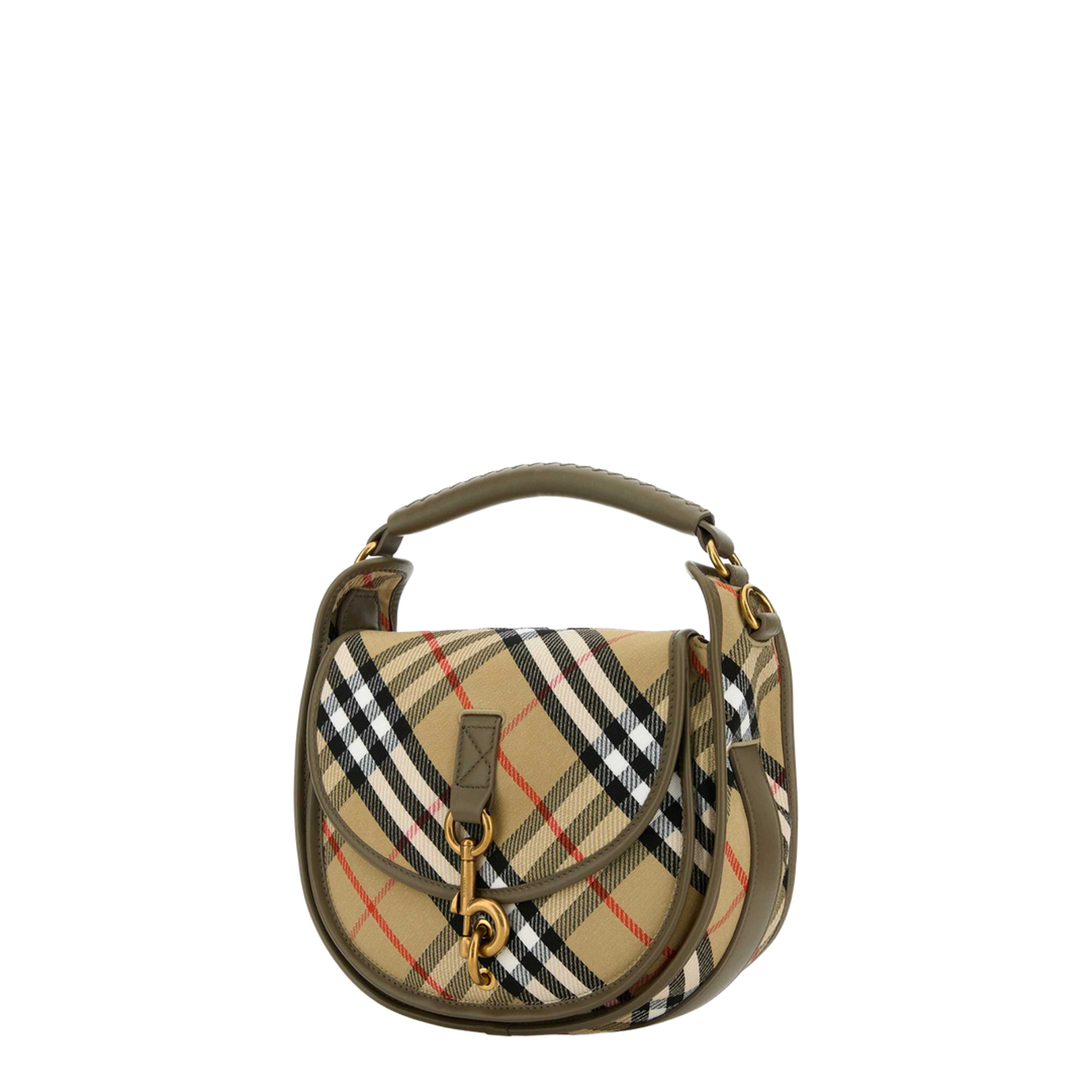 Embroidered Canvas Handbag - Image 1