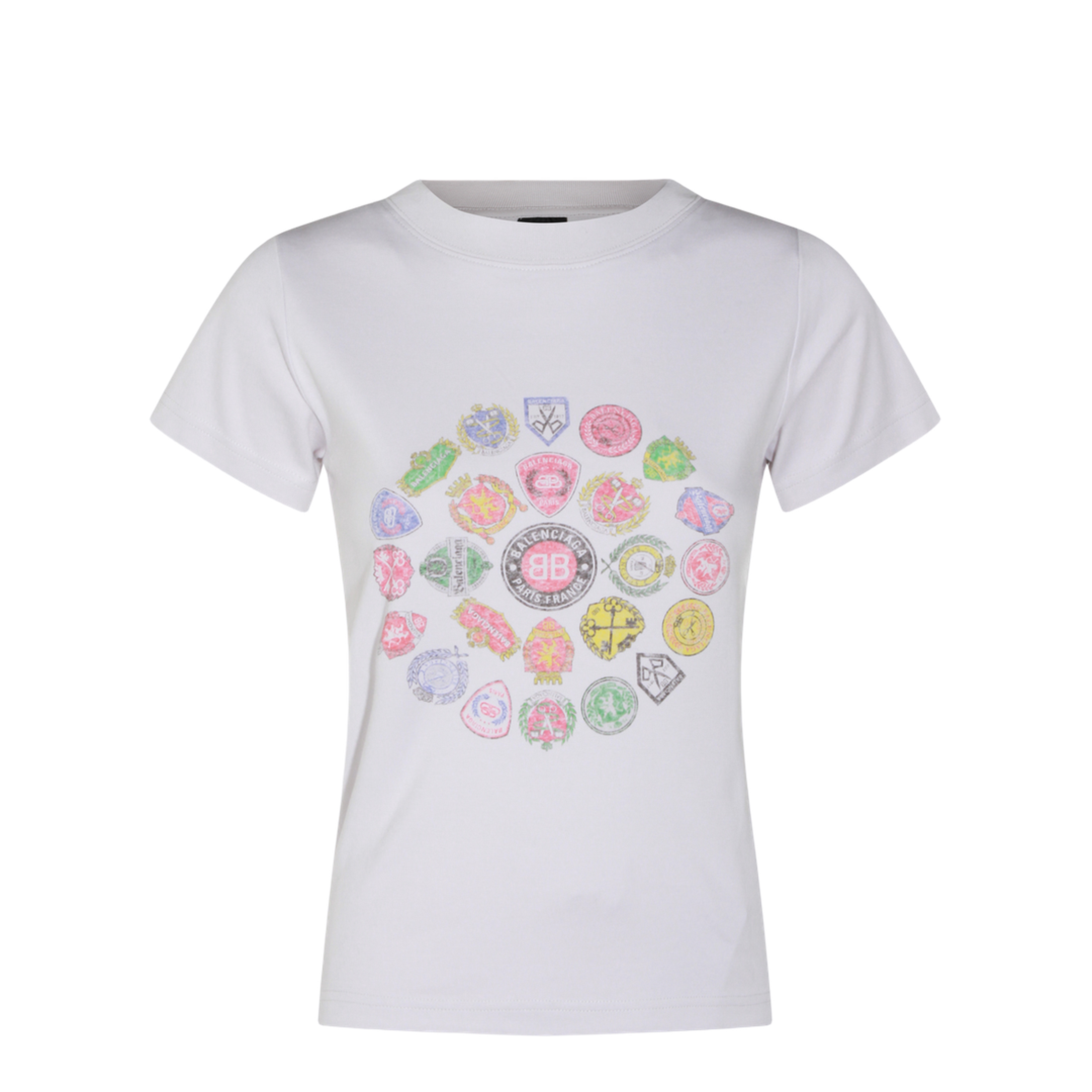 Dirty White Fitted T-Shirt - Image 2
