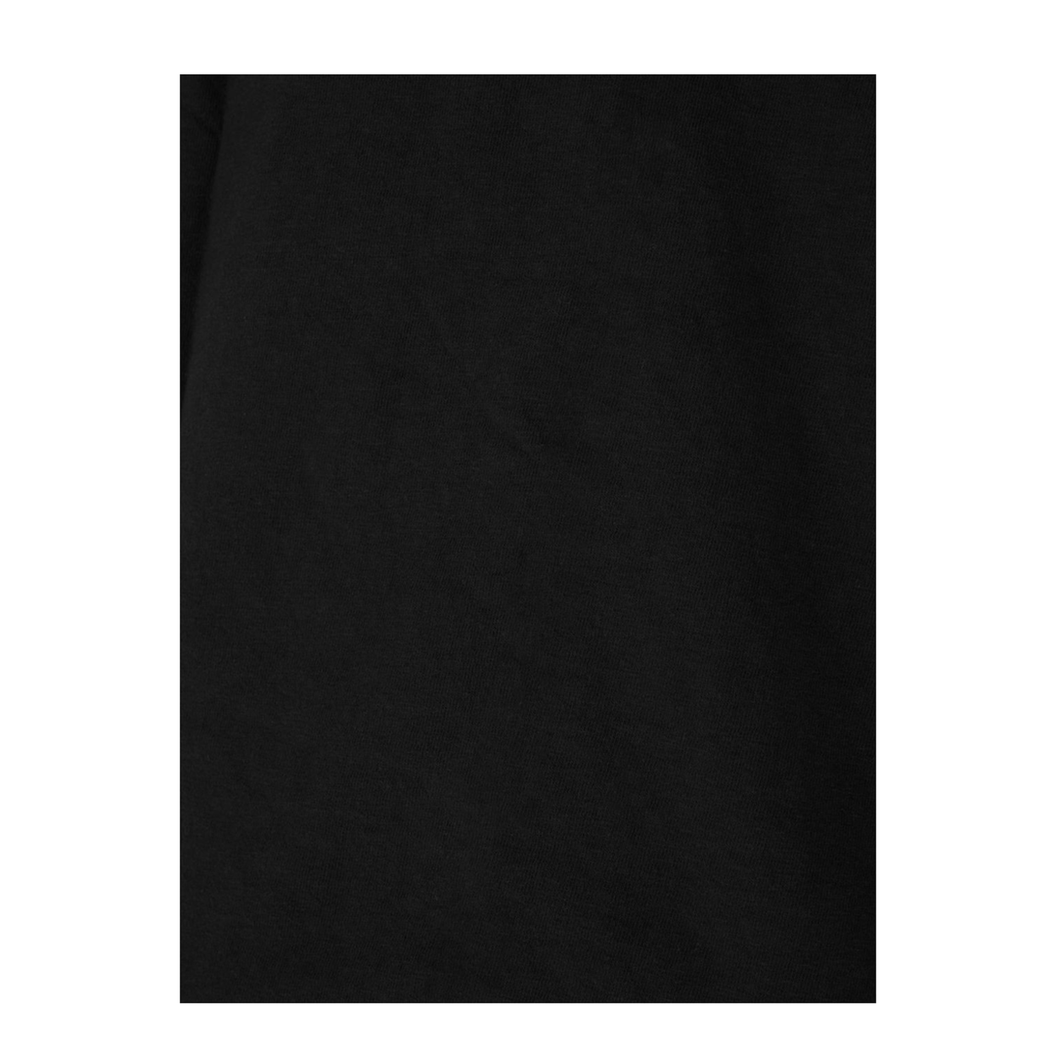 Black Cotton Floris T-Shirt - Image 3