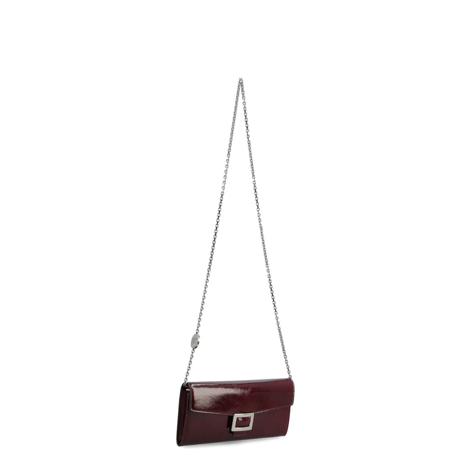 Belle Vivier Wallet Patent Leather Burgundy - Image 3
