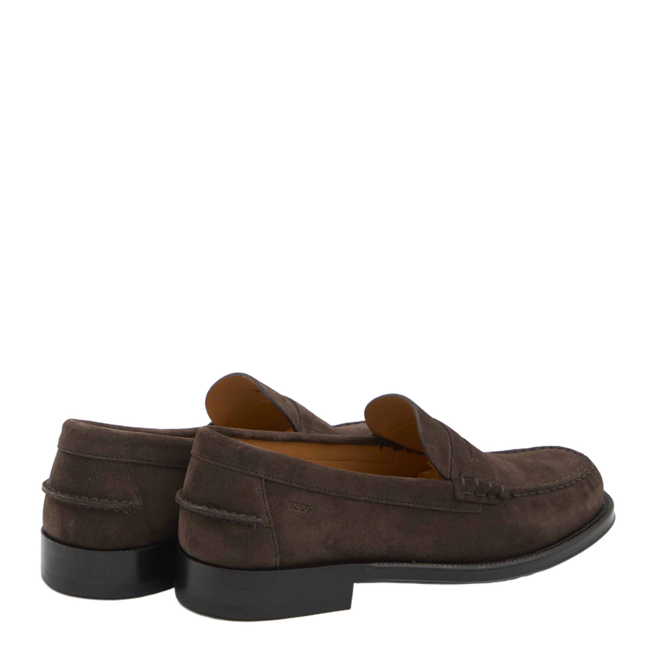 Dark Brown Suede Loafers - Image 3