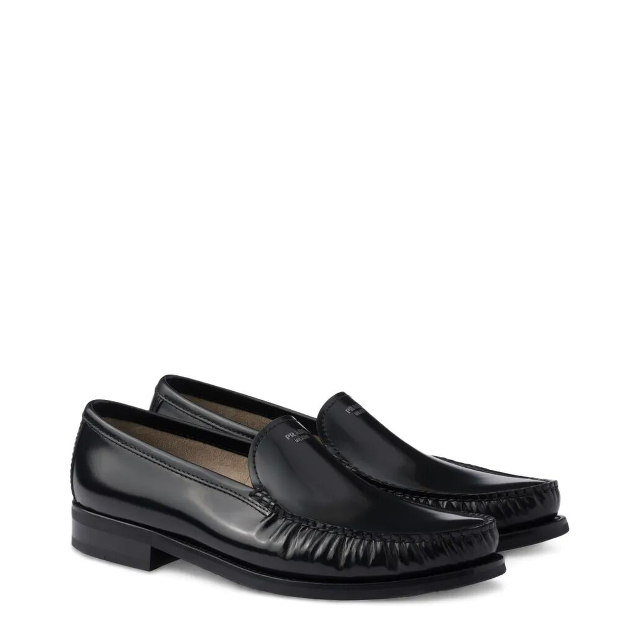 Brushed Leather Loafers - Image 6