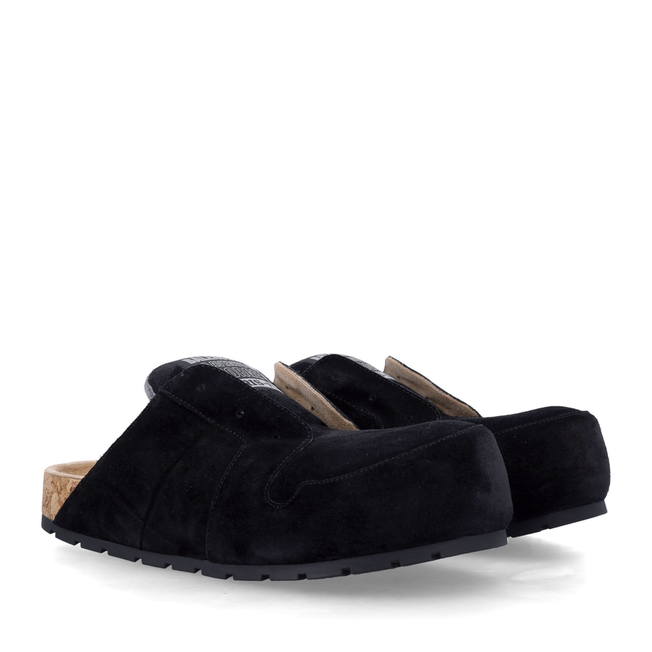 Dumbo Sabot in Distressed Suede Calfskin - Image 2