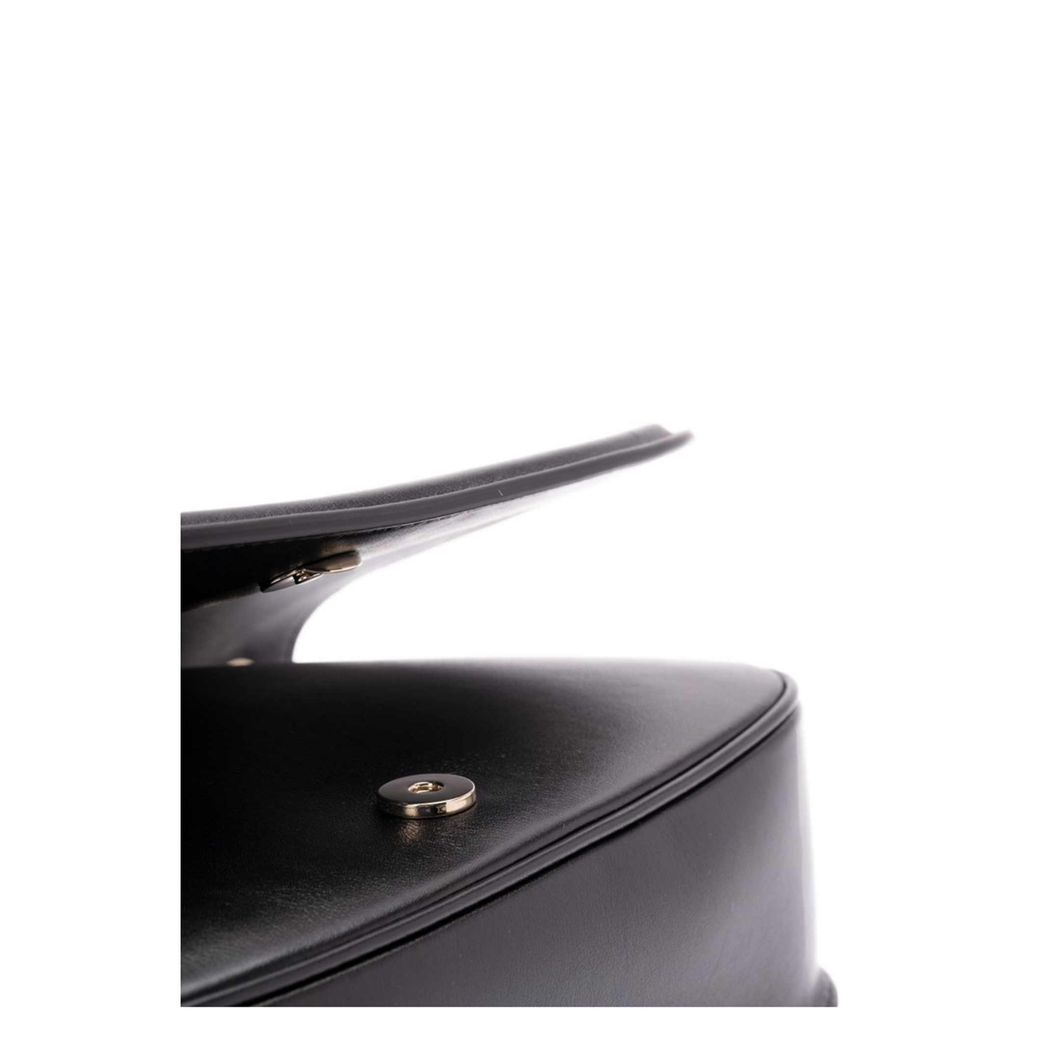 Blondie Medium Leather Shoulder Bag - Black - Image 3