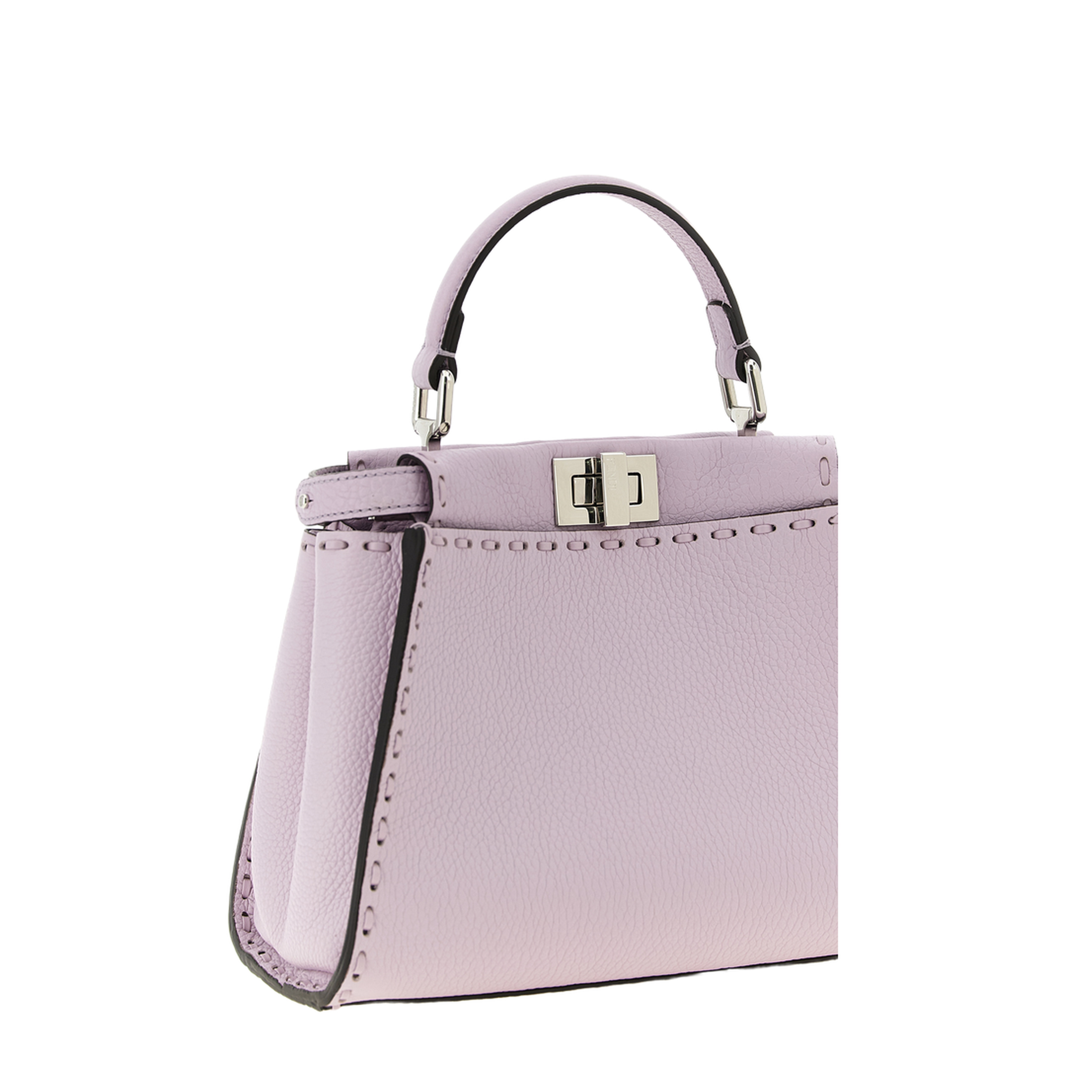 Peekaboo Mini Cuoio Romano Leather Purple - Image 3