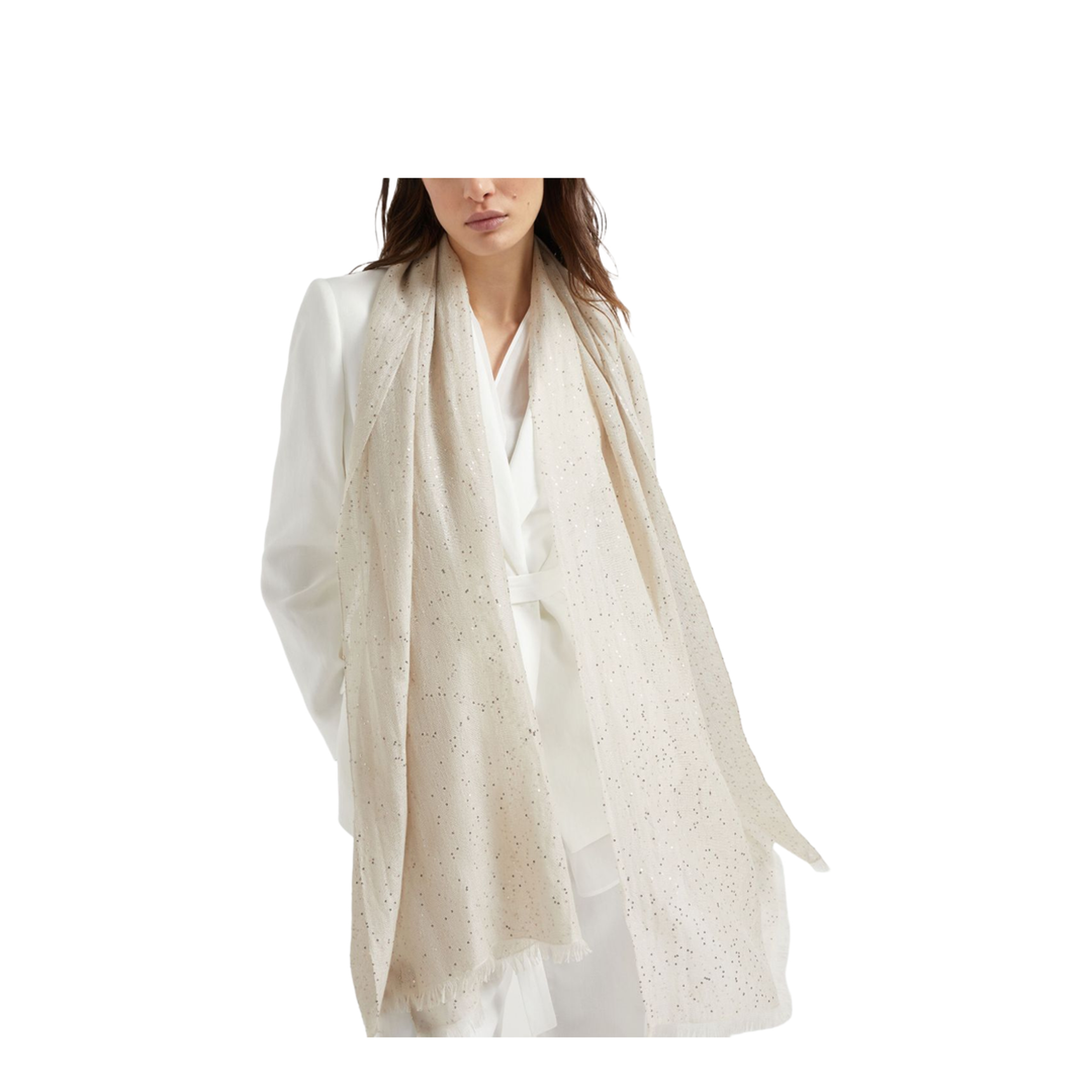 Rustic Beige Scarf - Image 3