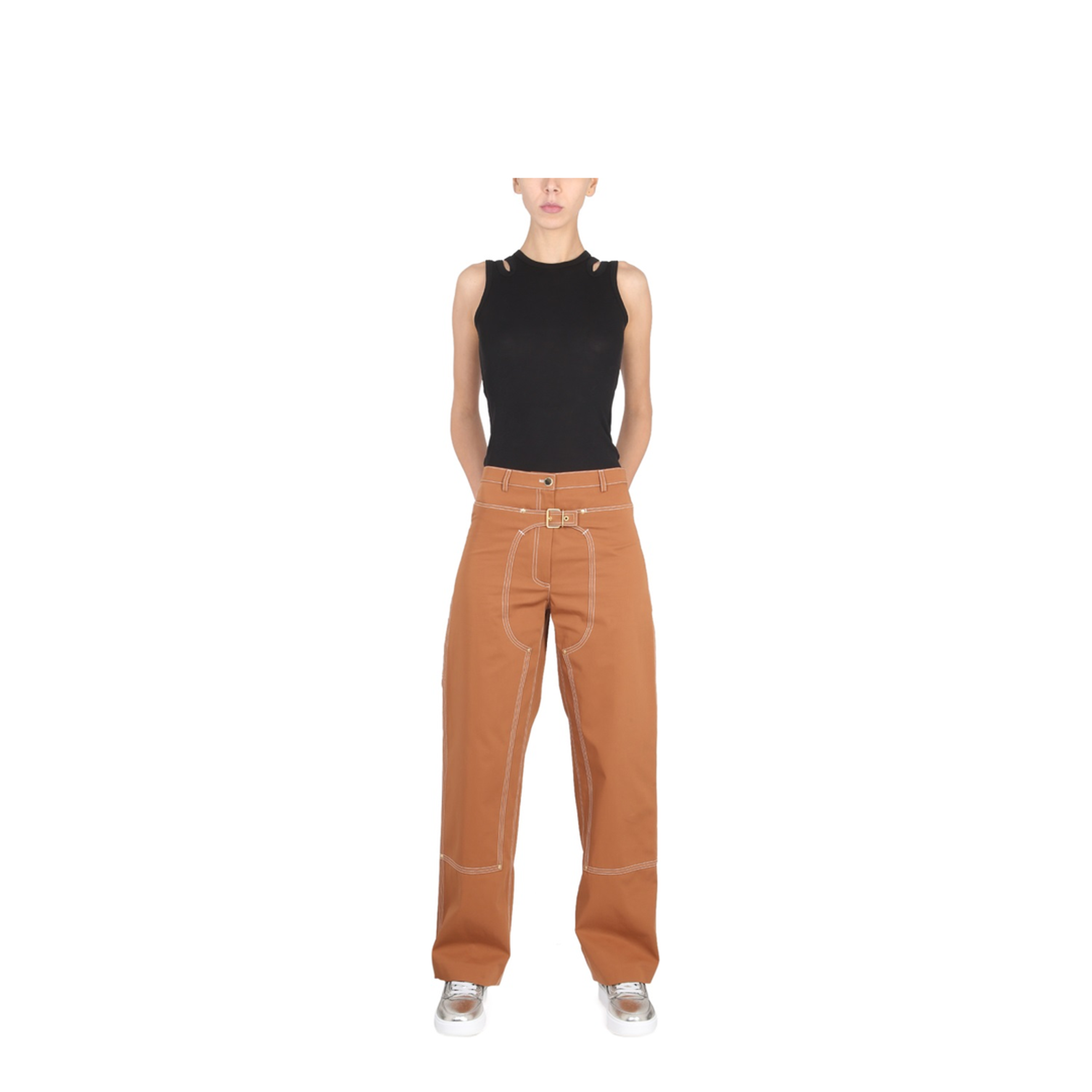 Pants with Buckle - Image 2