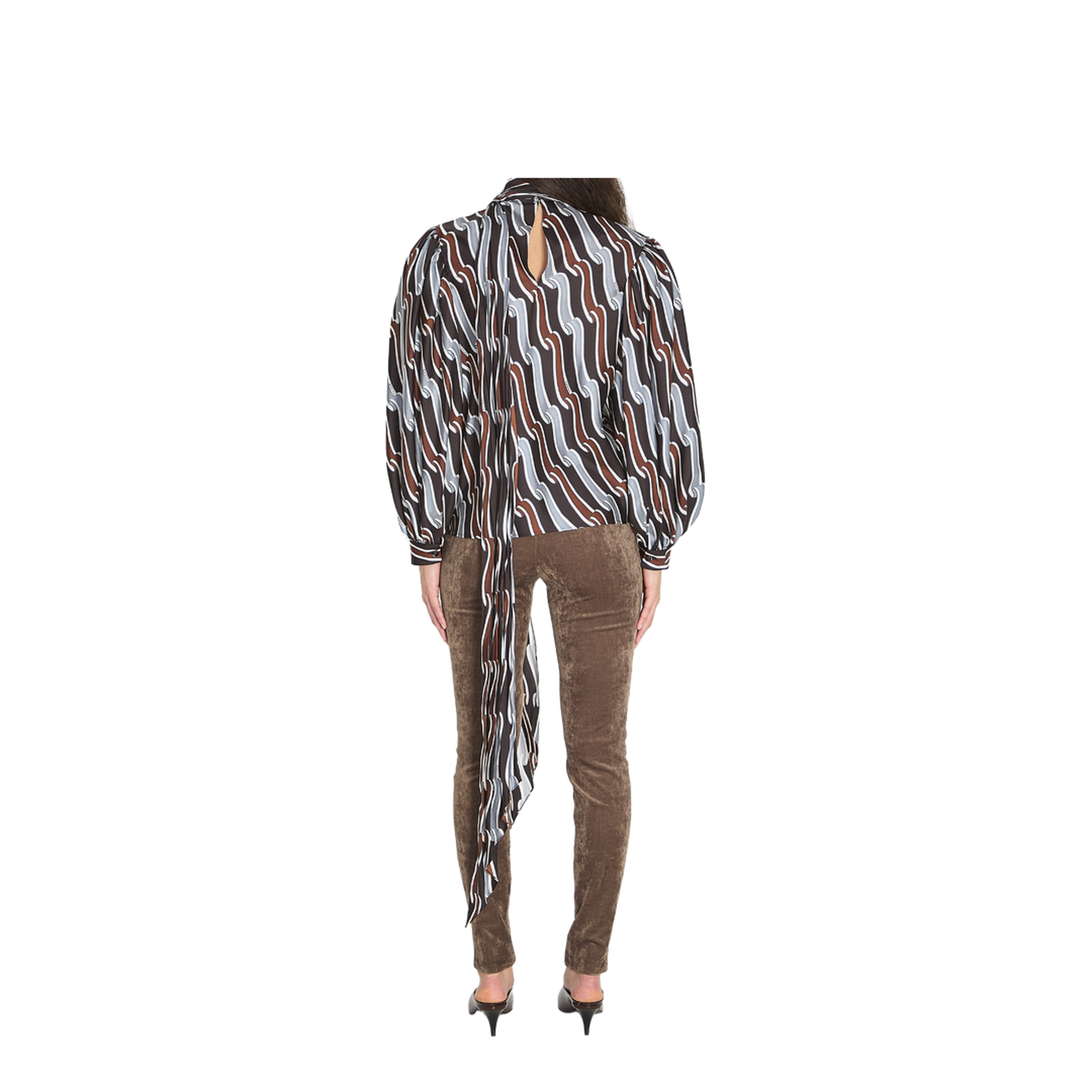 Printed Silk Twill Shirt - Image 4