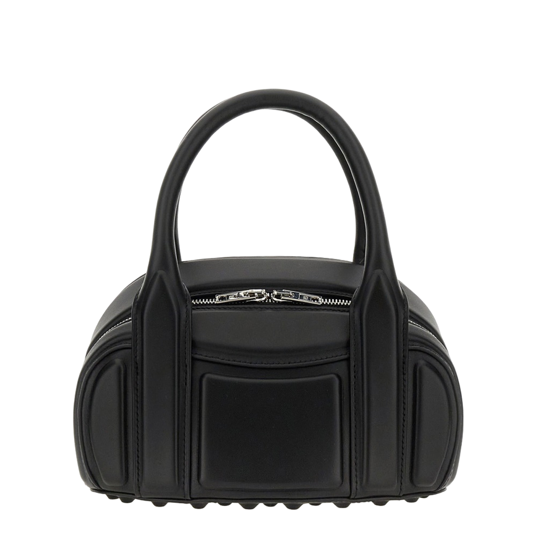 Roc Small Lambskin Nappa Shoulder Bag - Black - Image 1