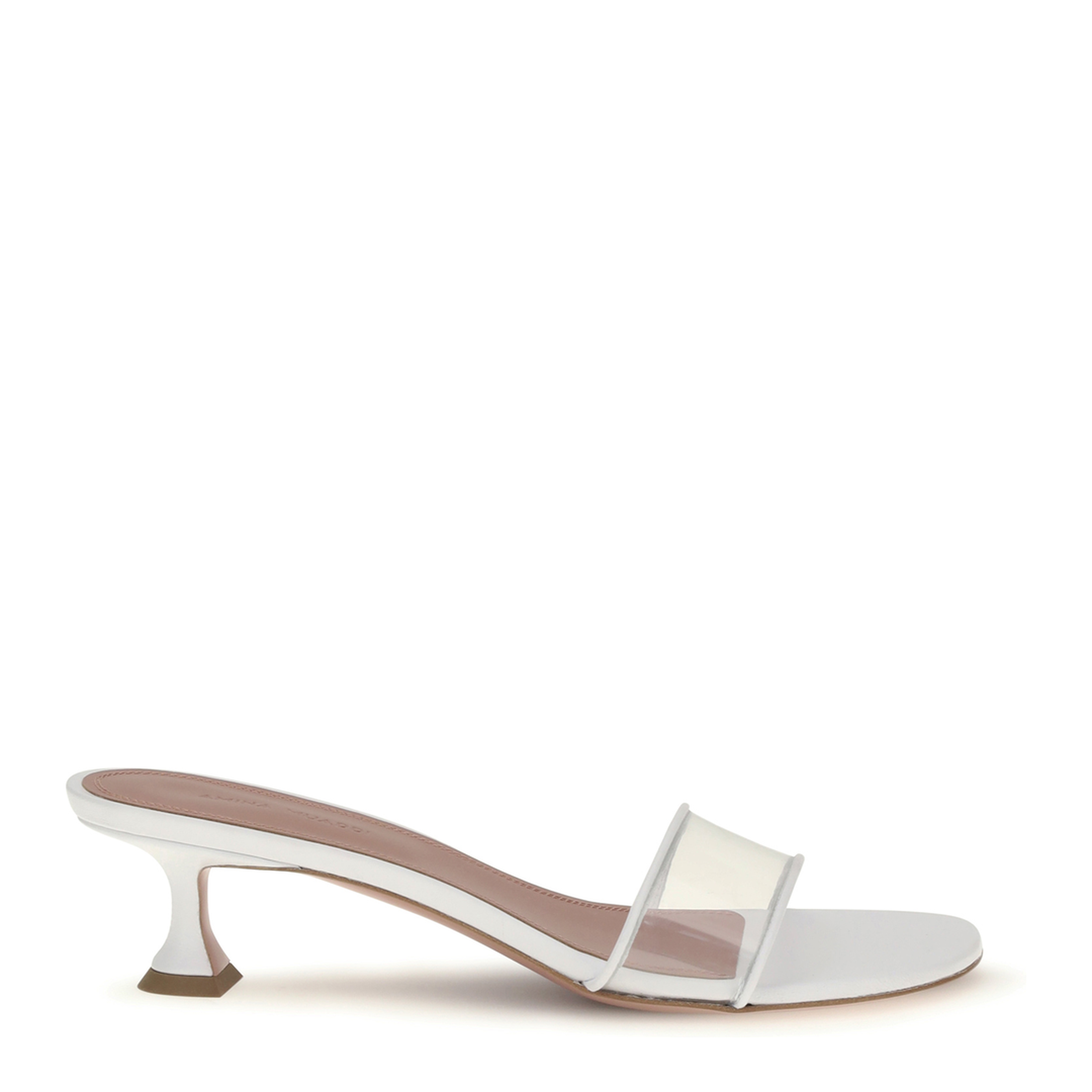 Andreea Glass Mule Sandals - Image 1