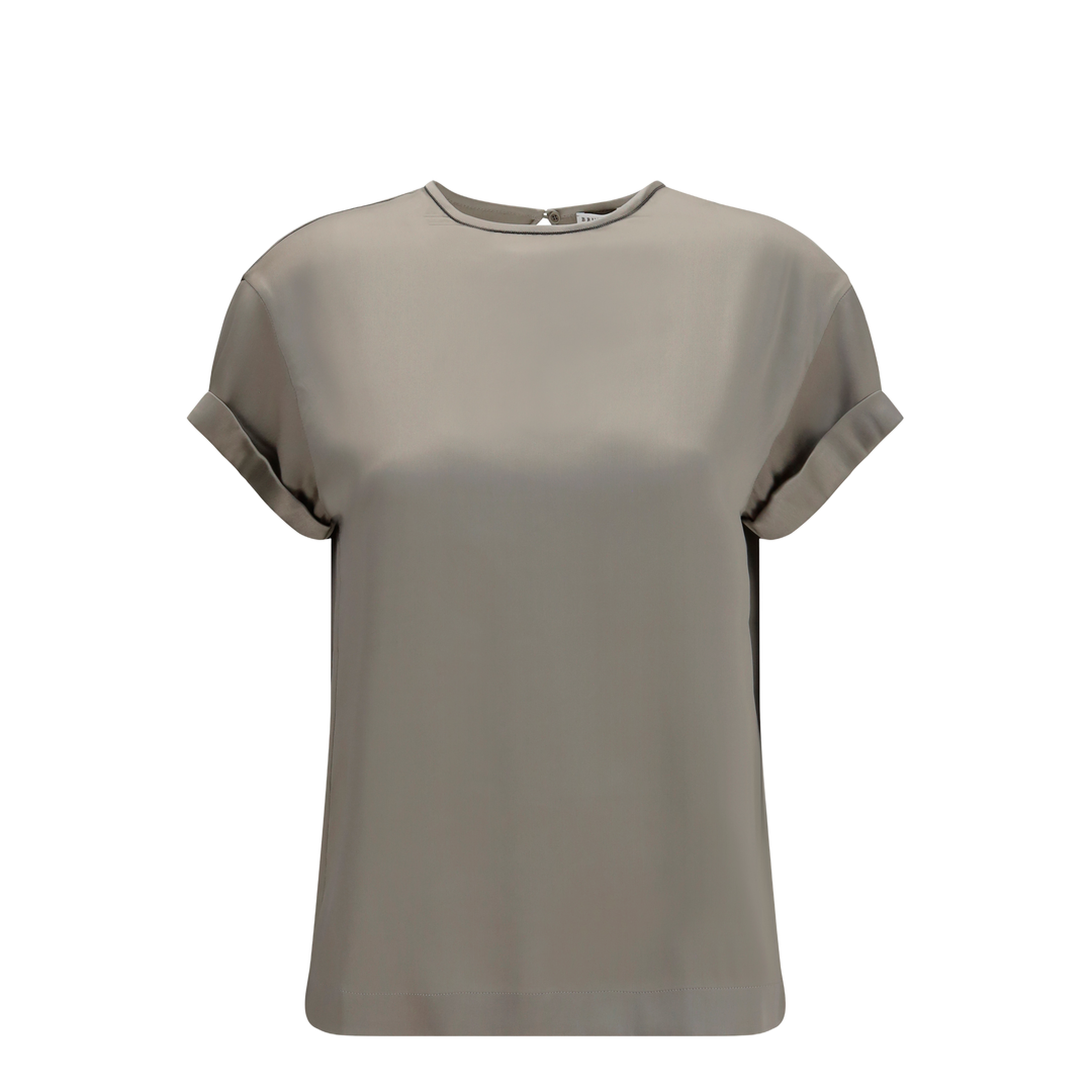 Silk Blouse with Monili Chain - Image 1