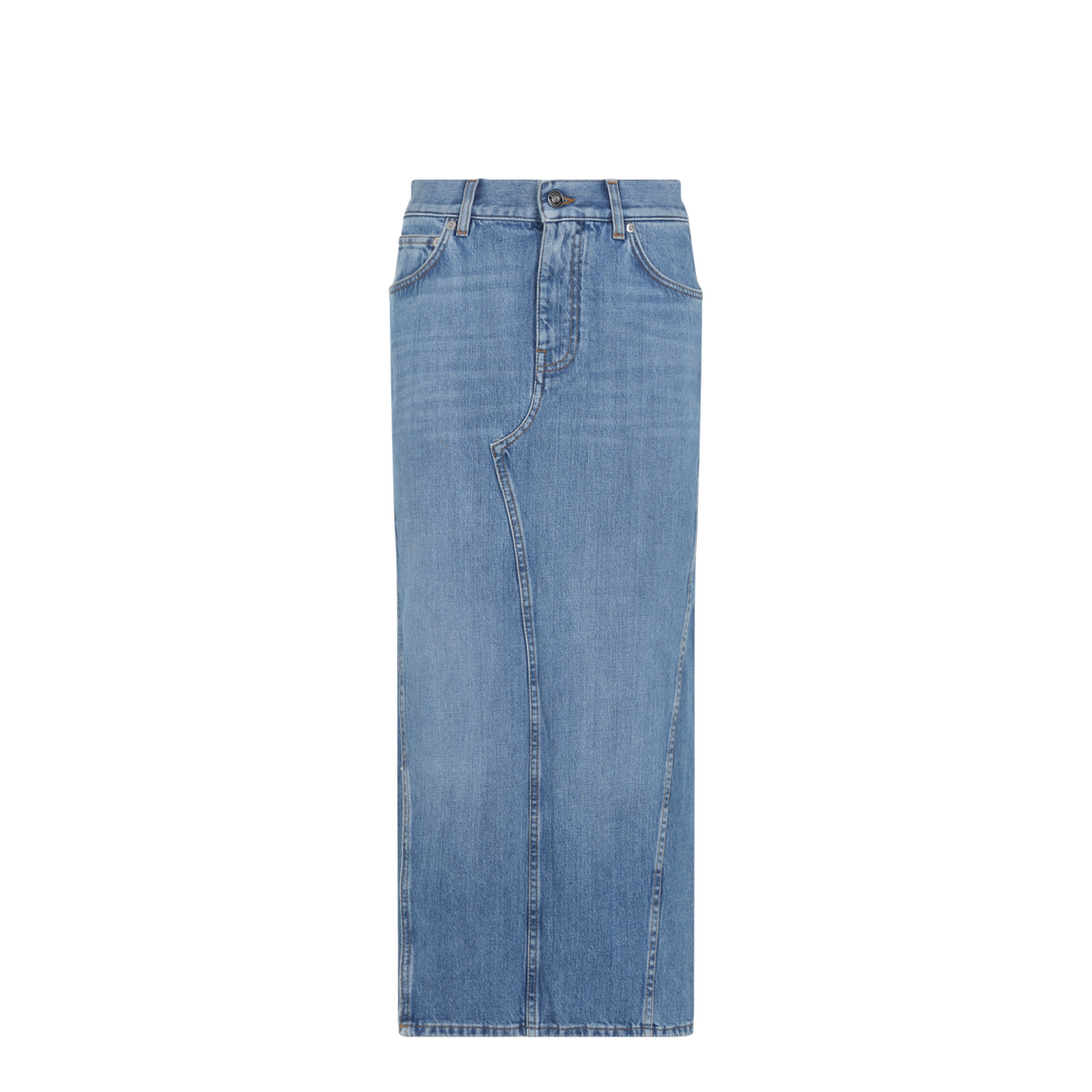 Cotton Midi Skirt - Image 2