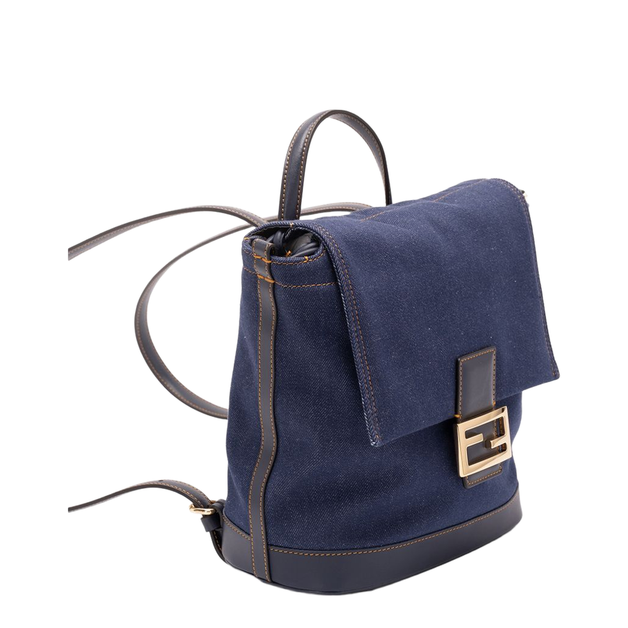 Backpack - Dark Blue Denim - Image 4