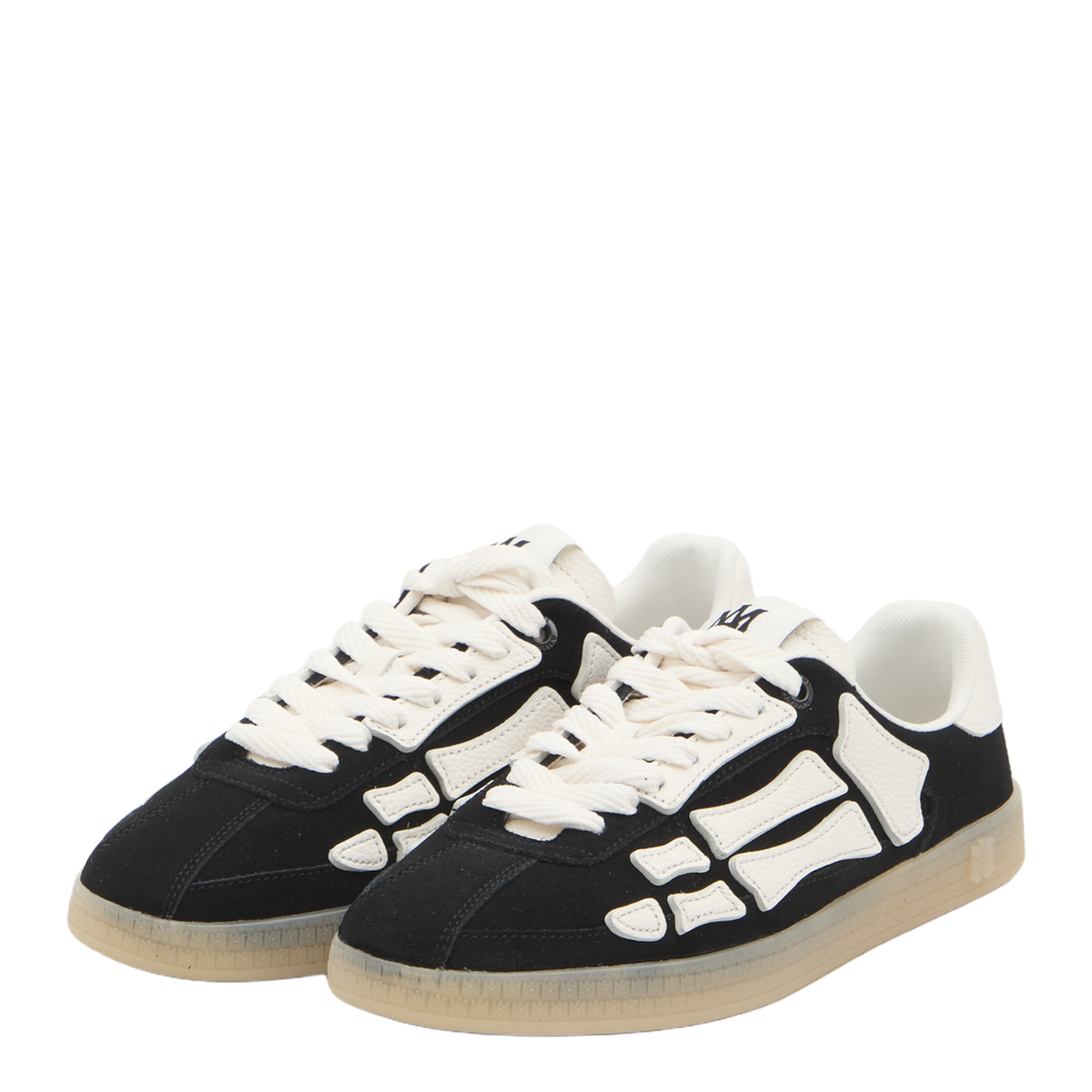Pacific Bones Black Low Top Sneakers - Image 2