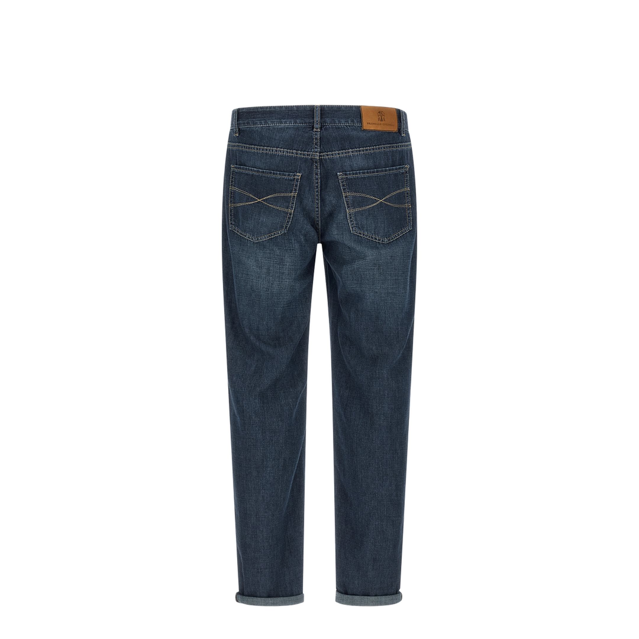 Embroidered-Logo Jeans - Image 4