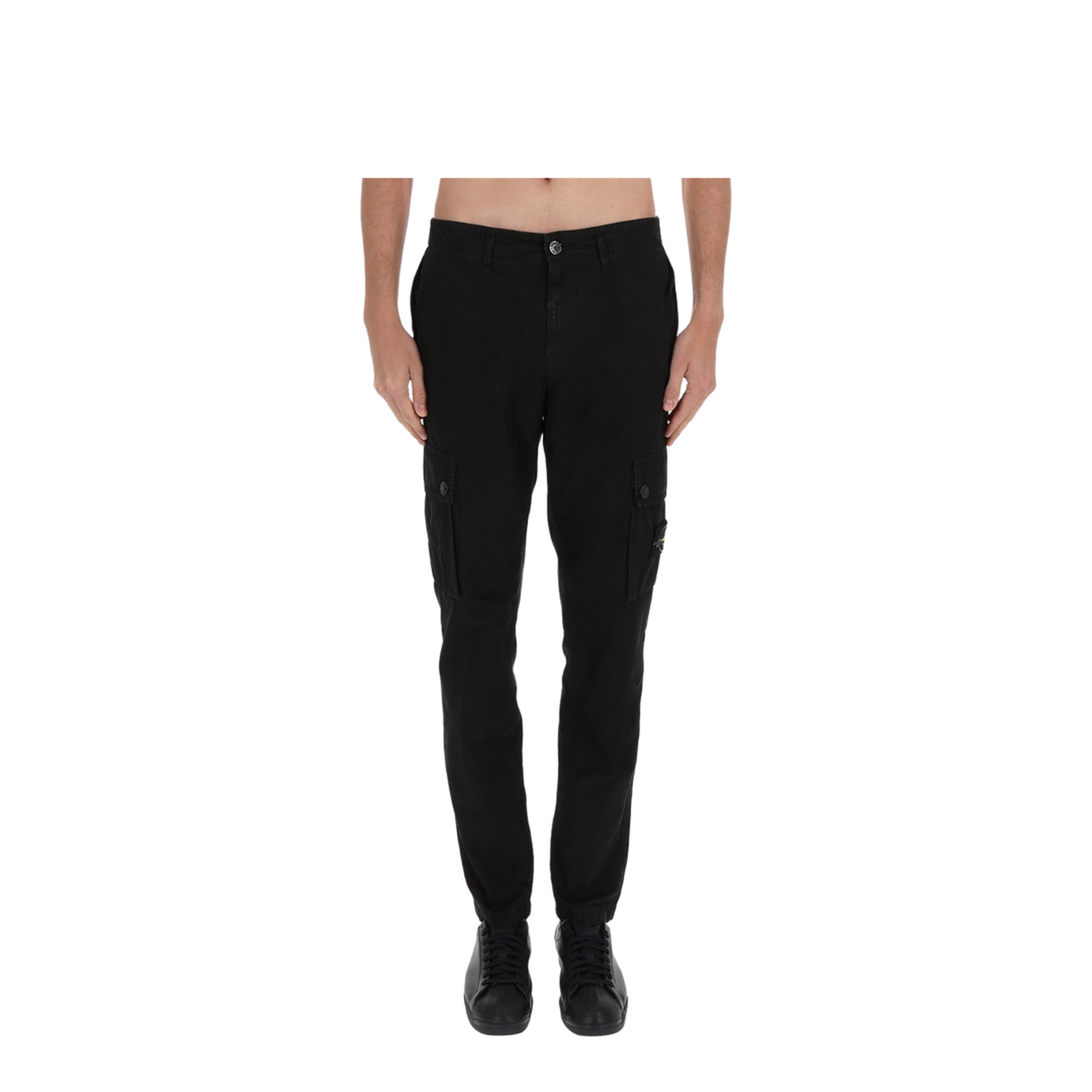 Cargo Pants With Logo Patch - Image 6