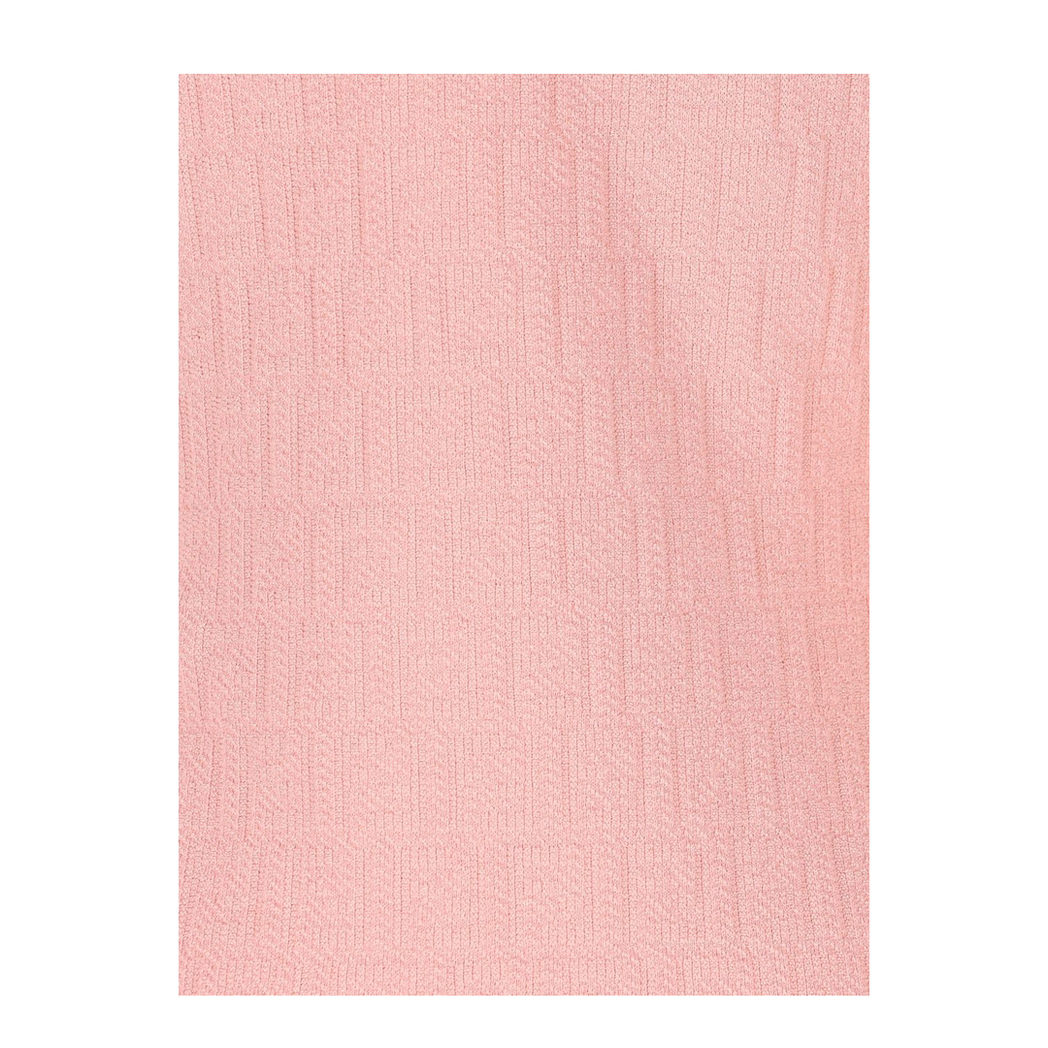 Pink Polo Dress with FF Jacquard - Image 4