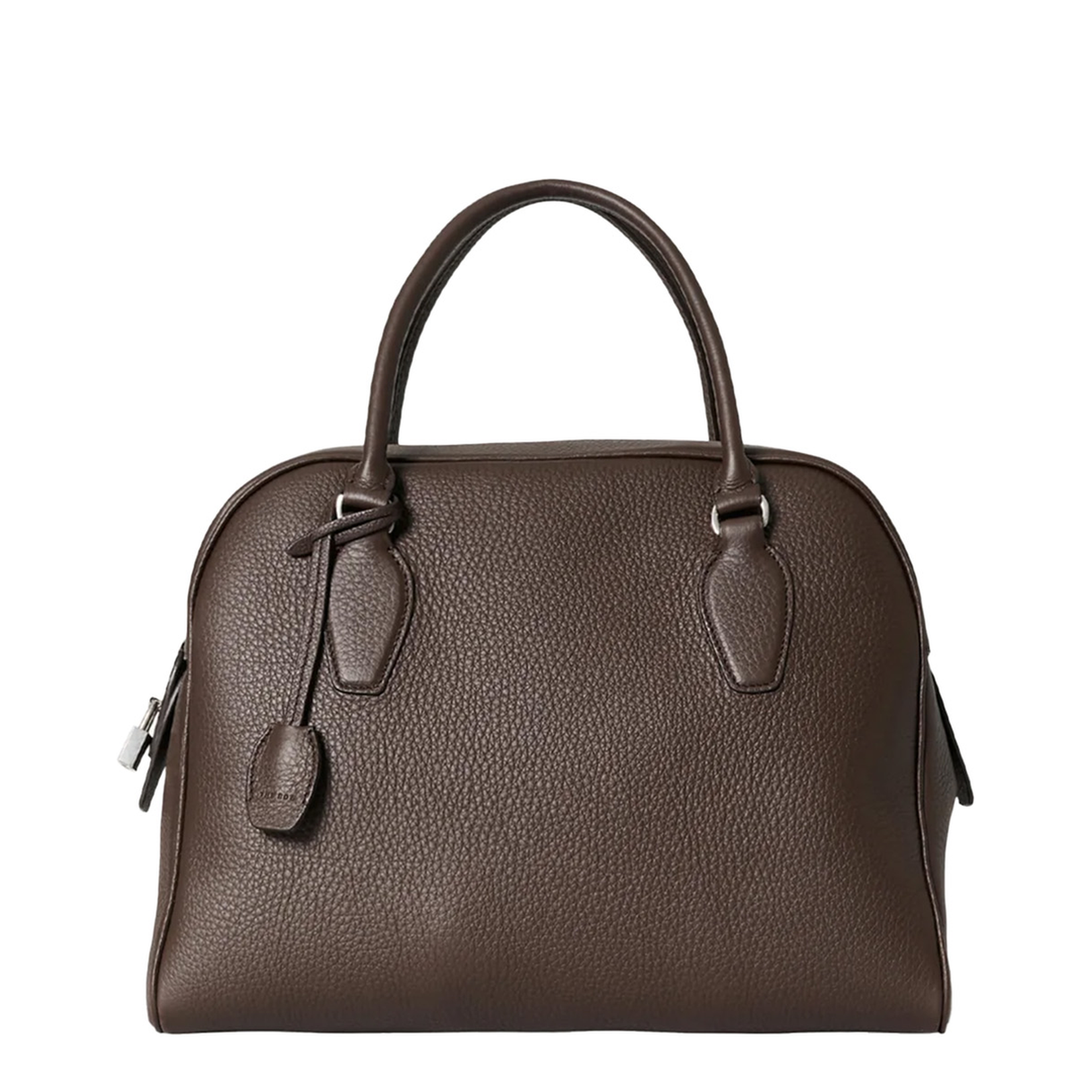 Women's Handbag Leather Dark Brown - Image 1