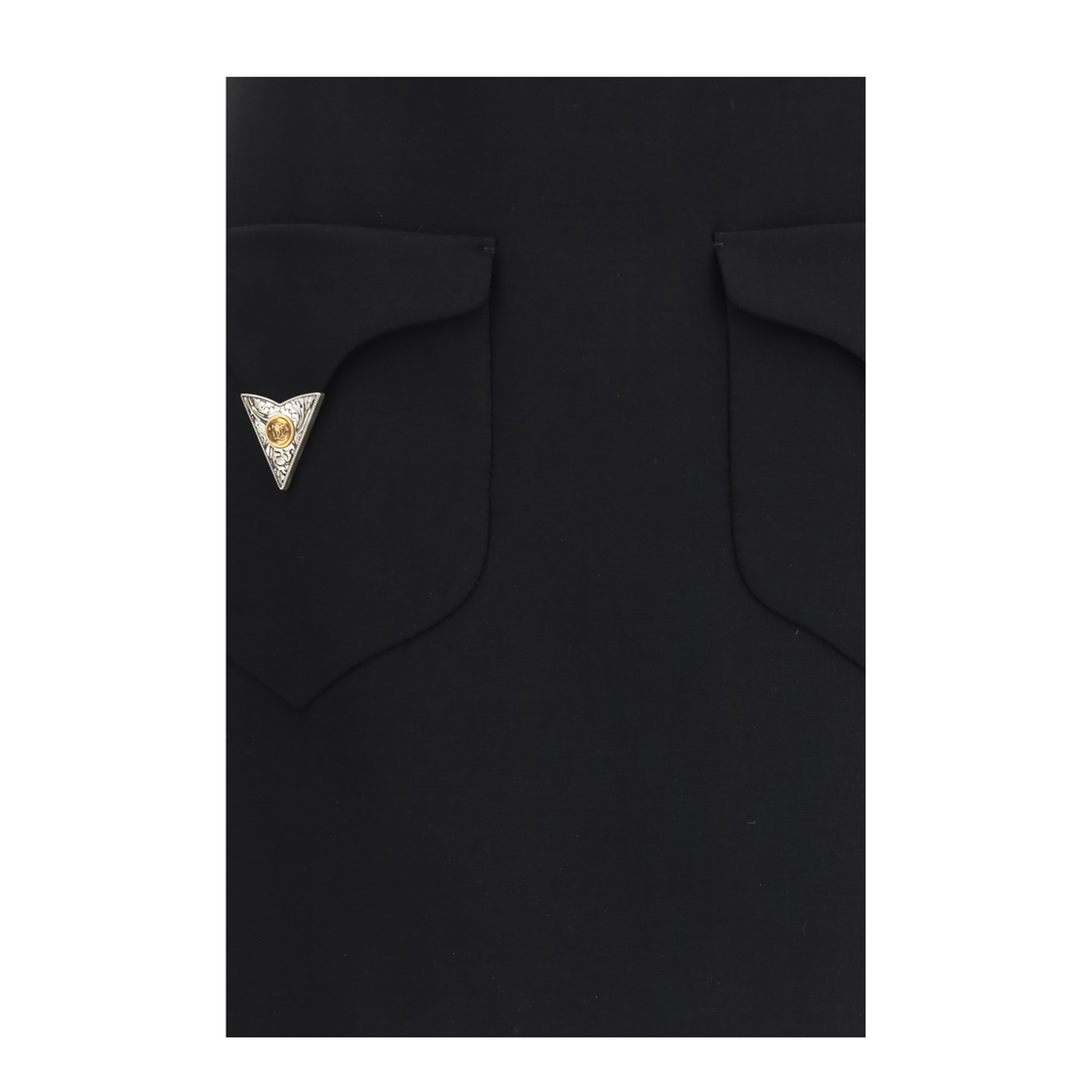 Wool Mini Skirt - Image 3
