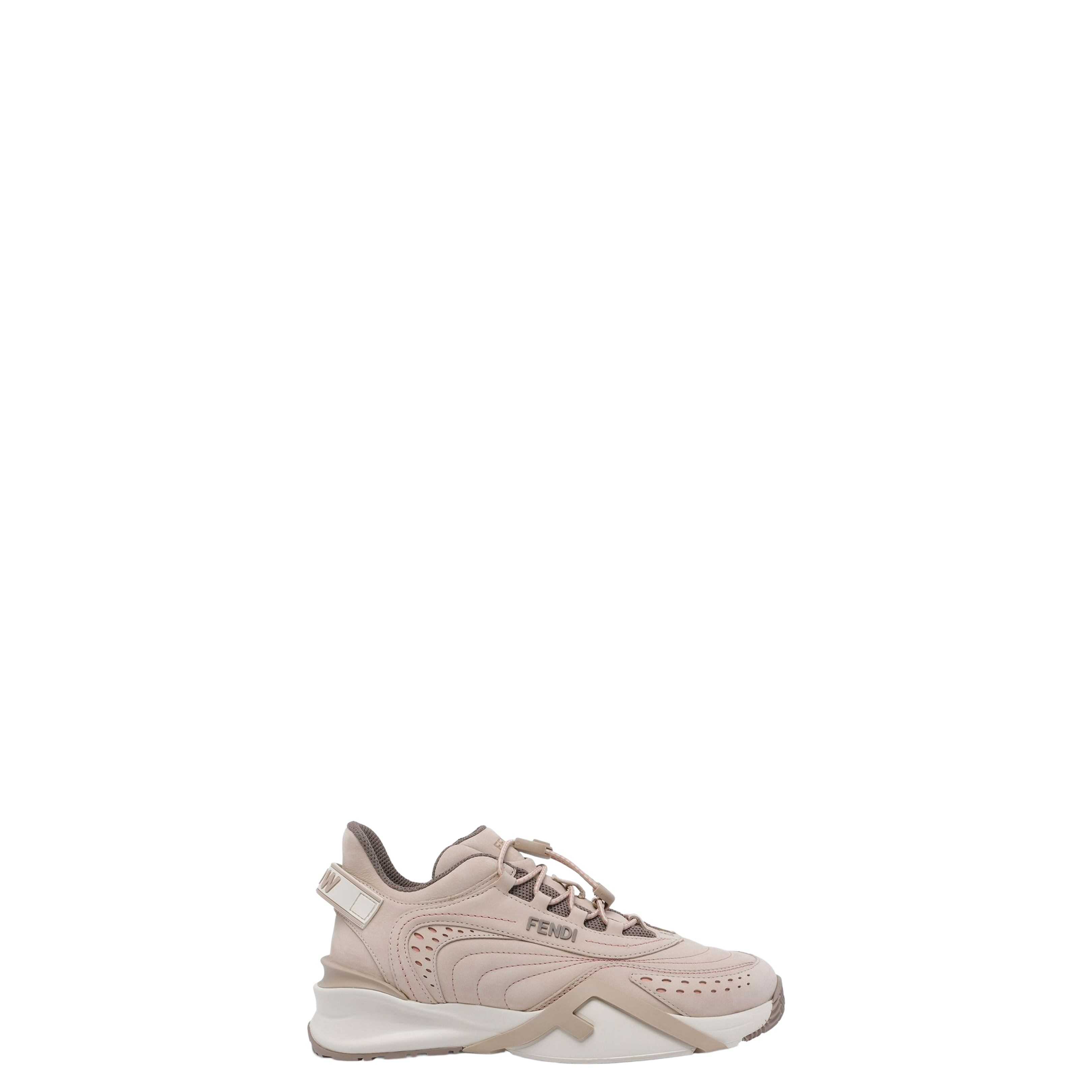 Flow Sneakers with Embossed Logo on the Side - Image 1