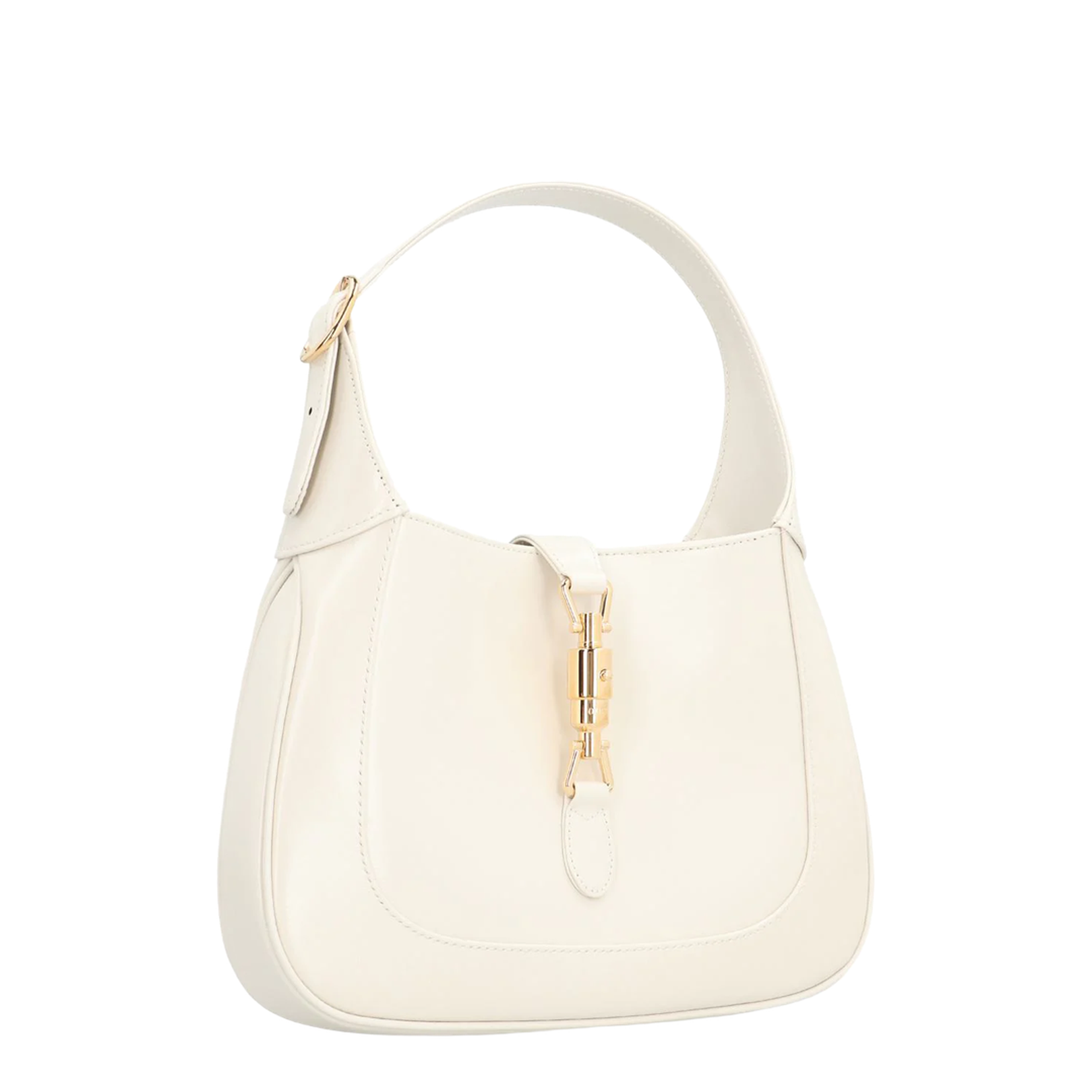 Softbit Medium Leather Top Handle Bag - Cream - Image 3