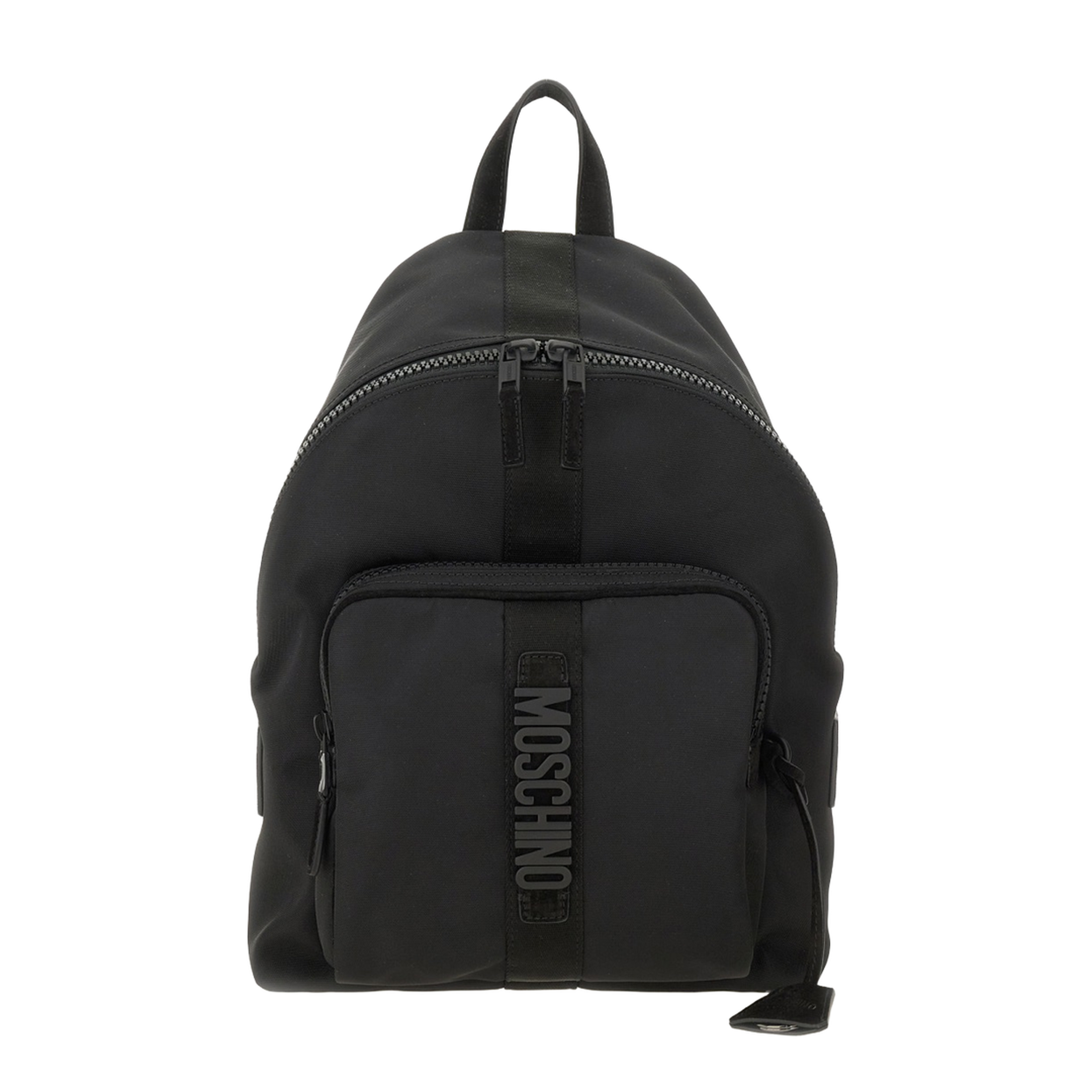 Large Cordura Nylon Backpack - Black - Image 1