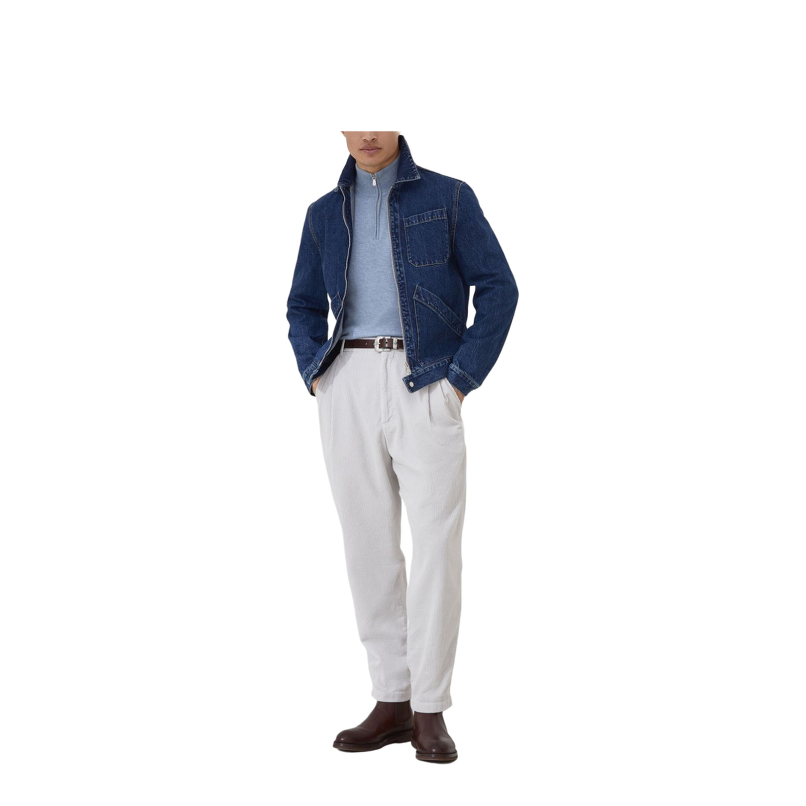 Cashmere High Neck Sweater - Image 6