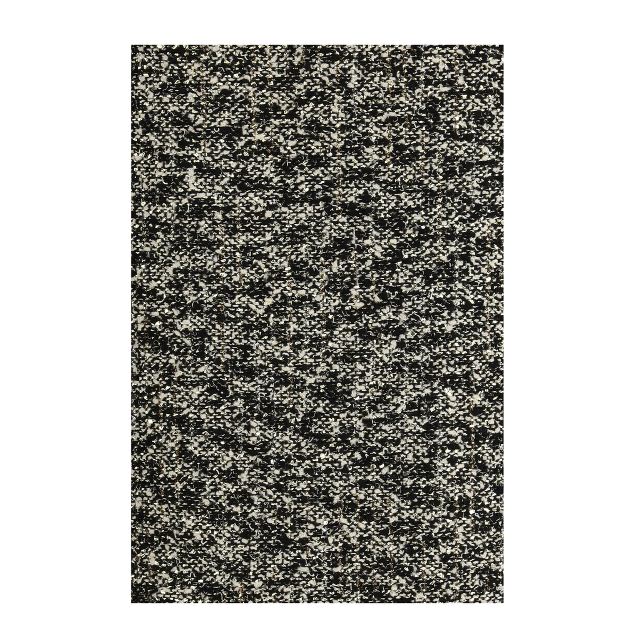 Midi Skirt in Laminated Bouclé Fabric - Image 3