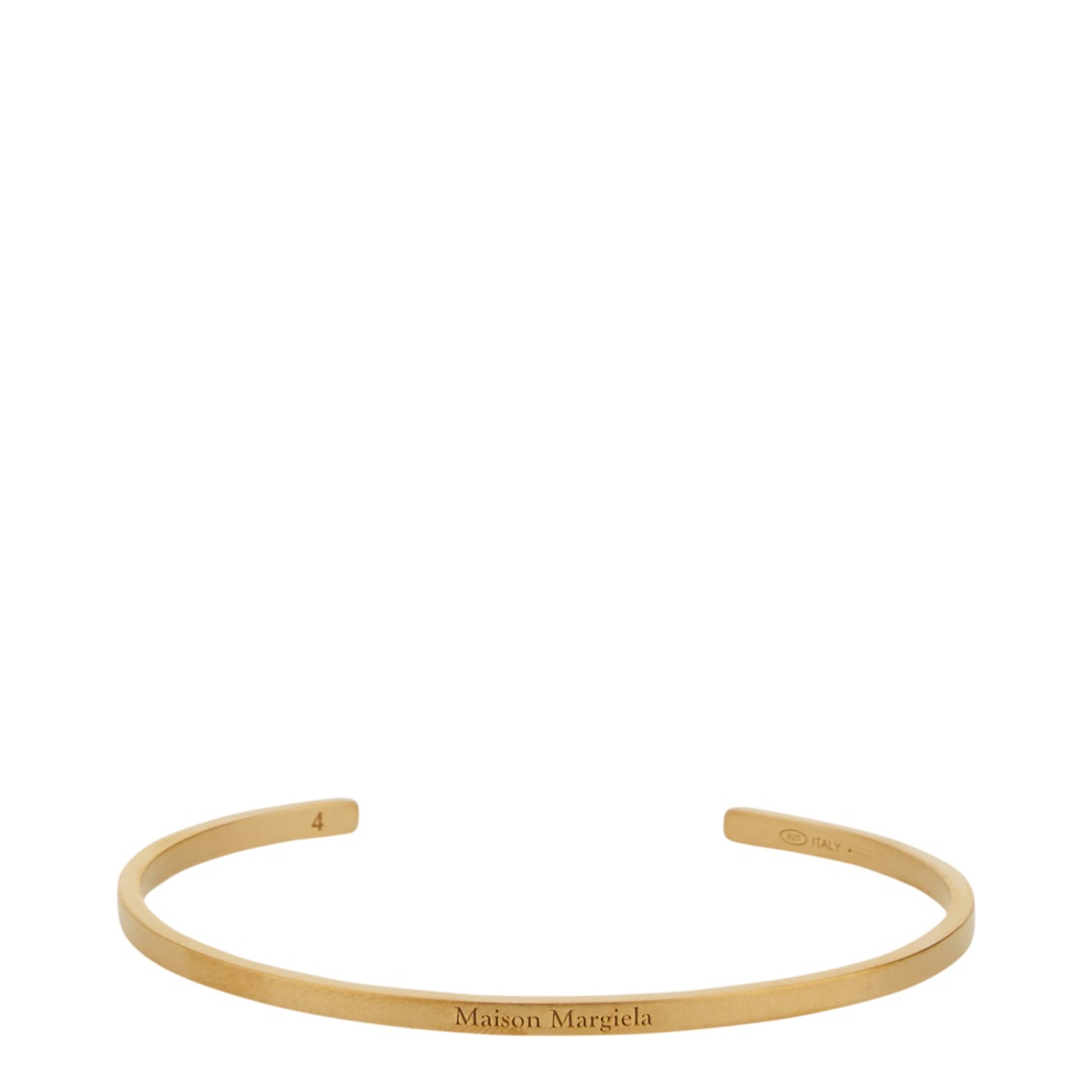 Open Bracelet with Logo - Image 1
