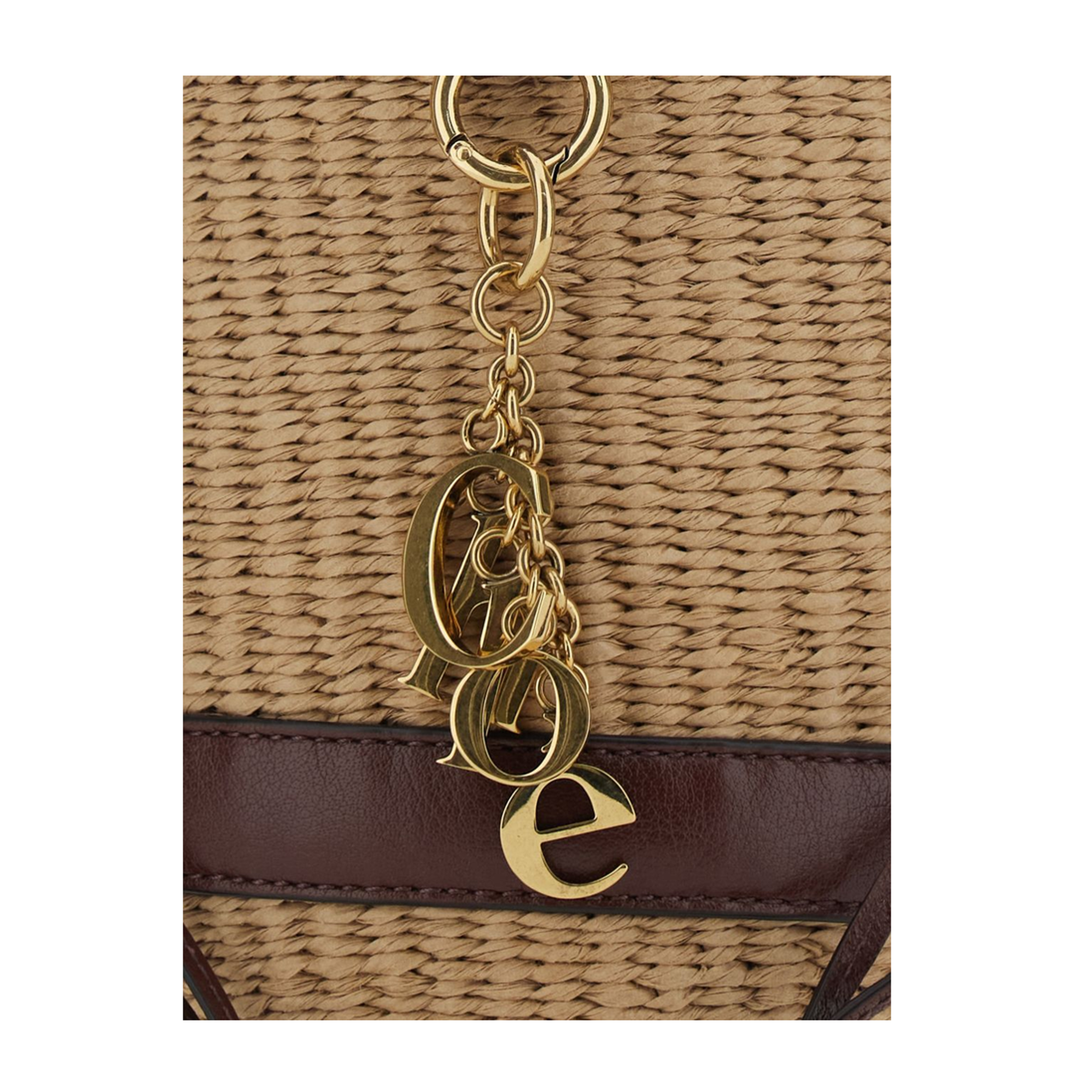 Charms Natural Fibres Basket Bag - Crafty Brown - Image 3
