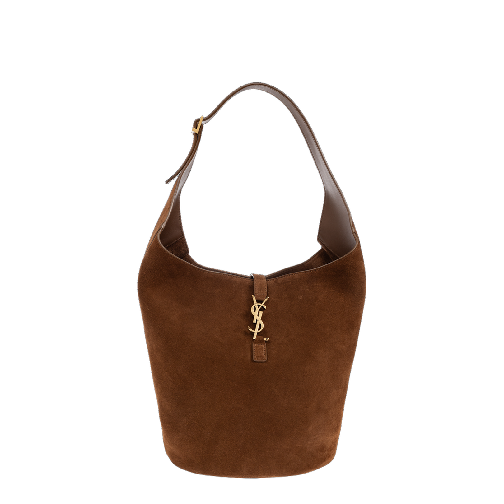 Le 5 à 7 Suede Hobo Bags - Brown - Image 1