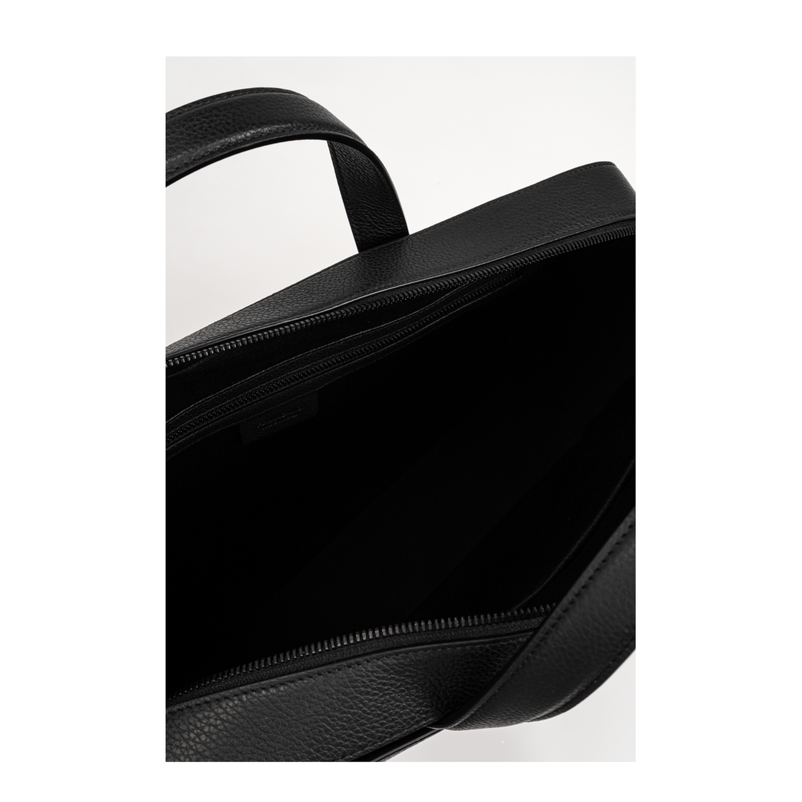 Twins Business Bag With Gancini Hug Buckles - Nero - Image 4