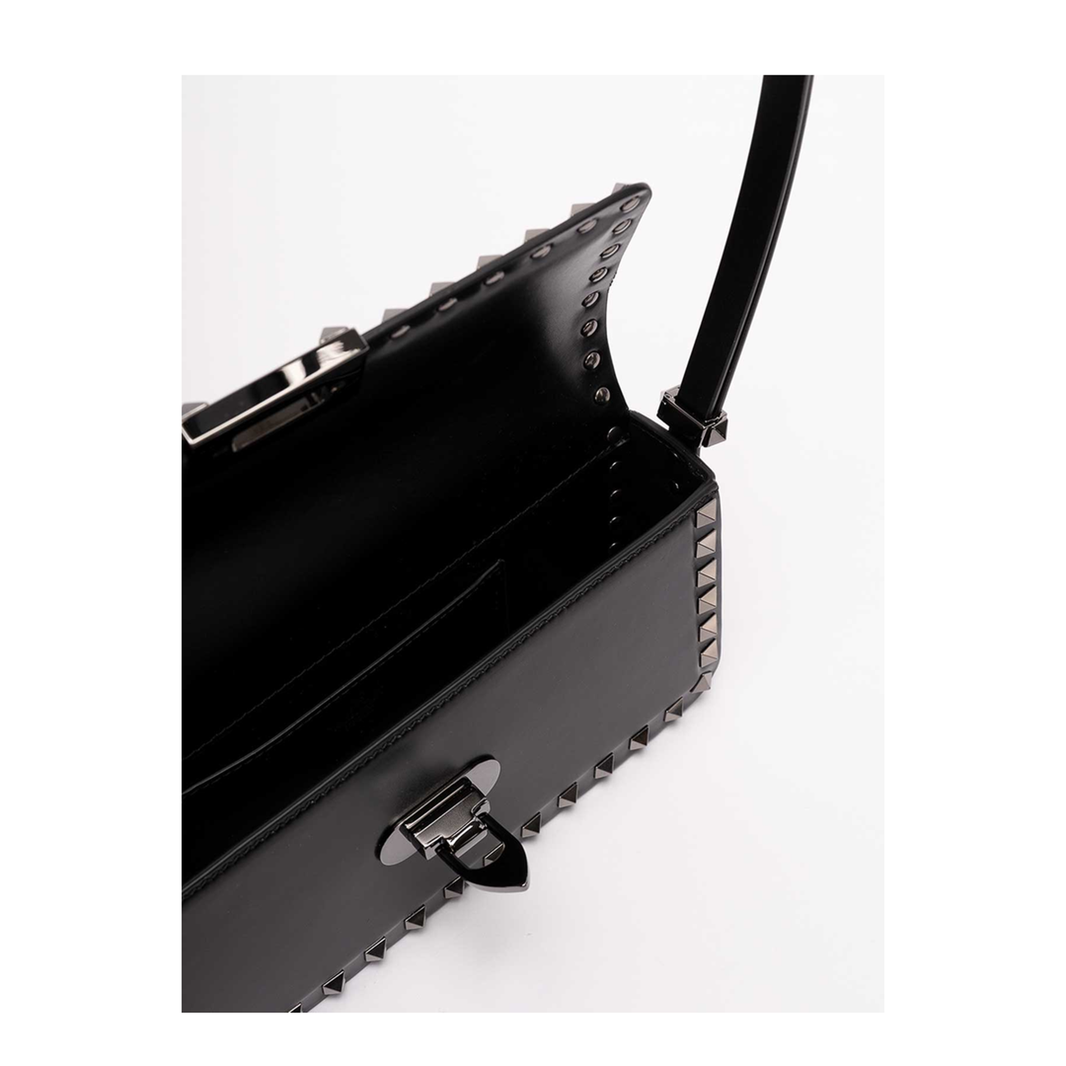 Garavani Rockstud Foldover Top Shoulder Bag - Image 5