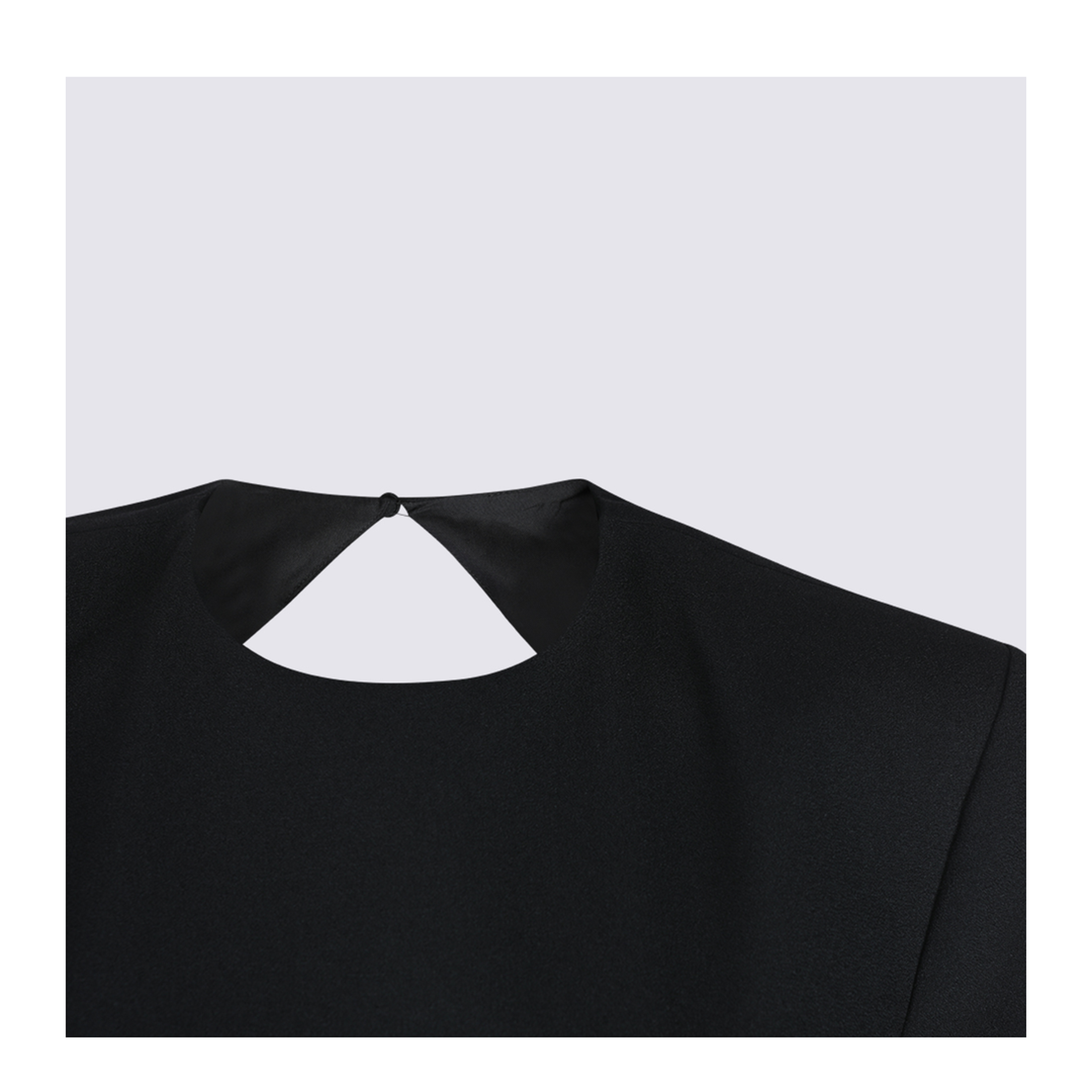 Backless Mini Dress Black - Image 7